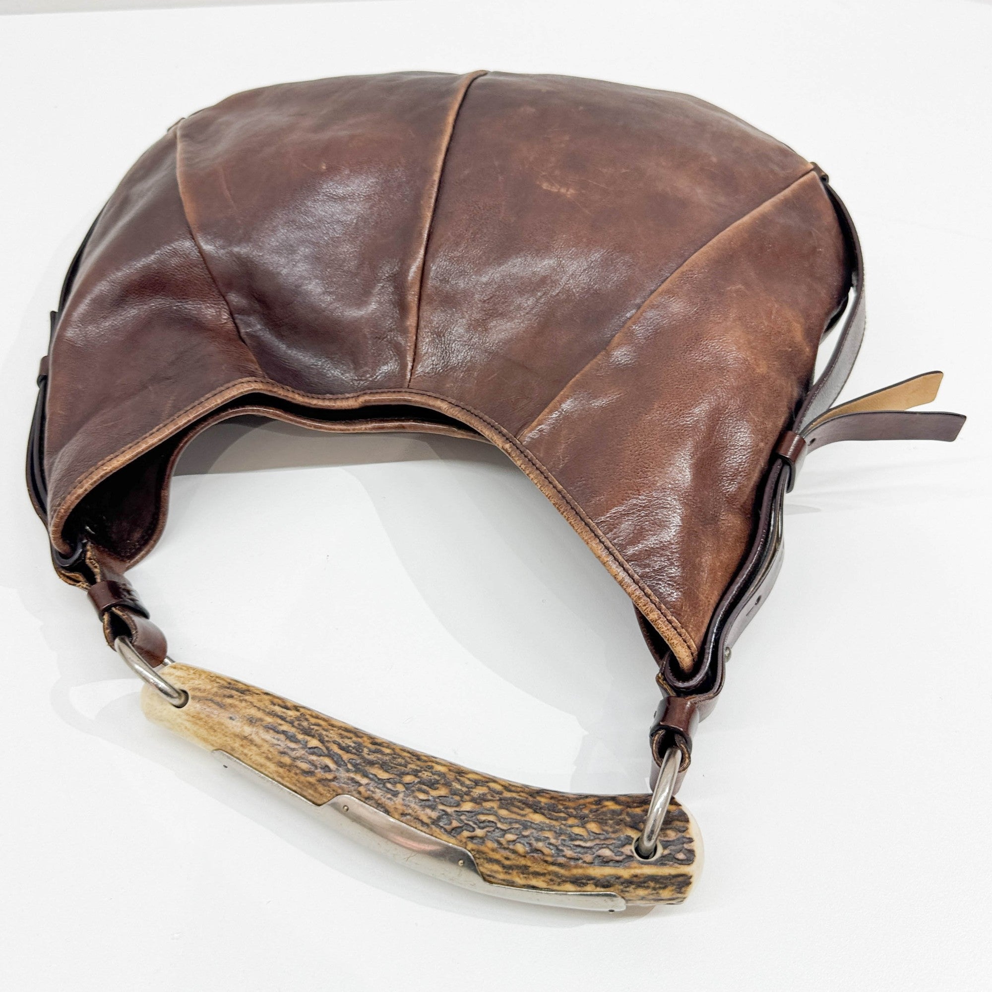 Mombasa Brown Leather Shoulder Bag