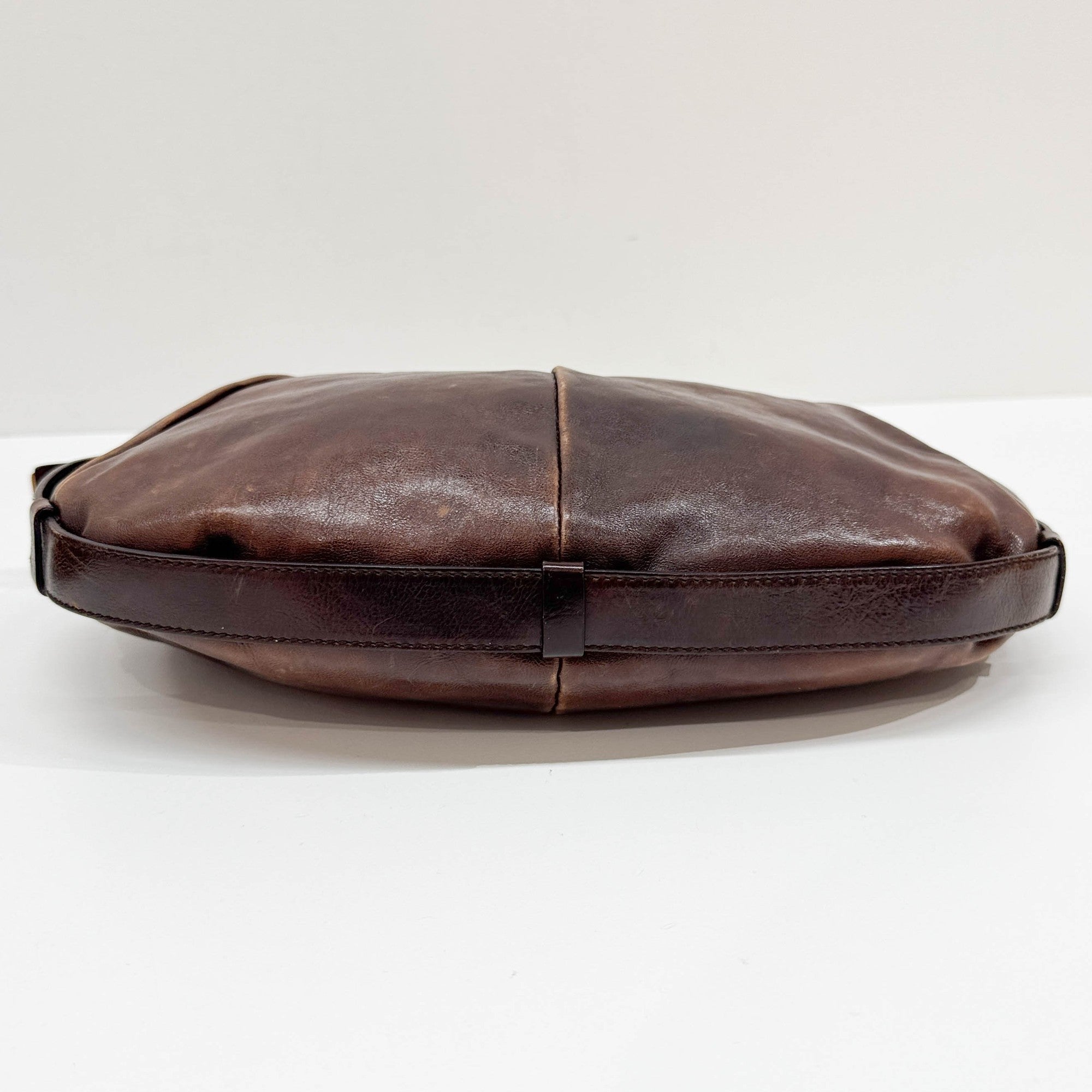 Mombasa Brown Leather Shoulder Bag