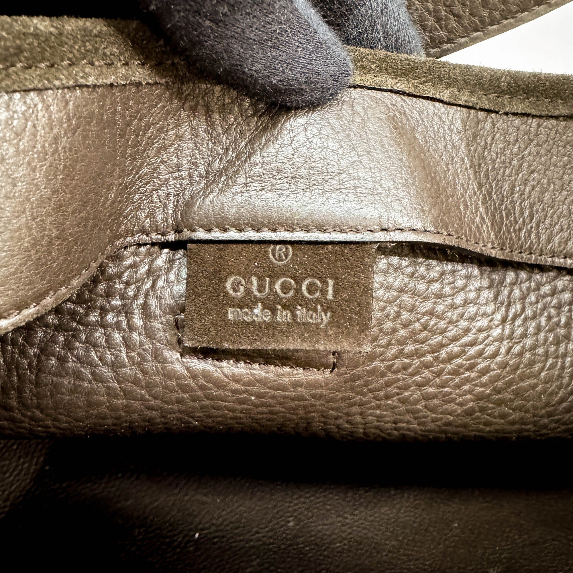 Jackie Dark Brown Suede Shoulder Bag