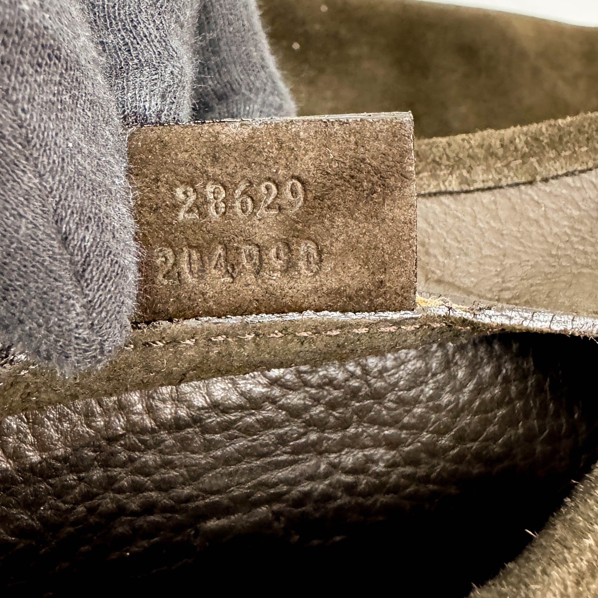 Jackie Dark Brown Suede Shoulder Bag