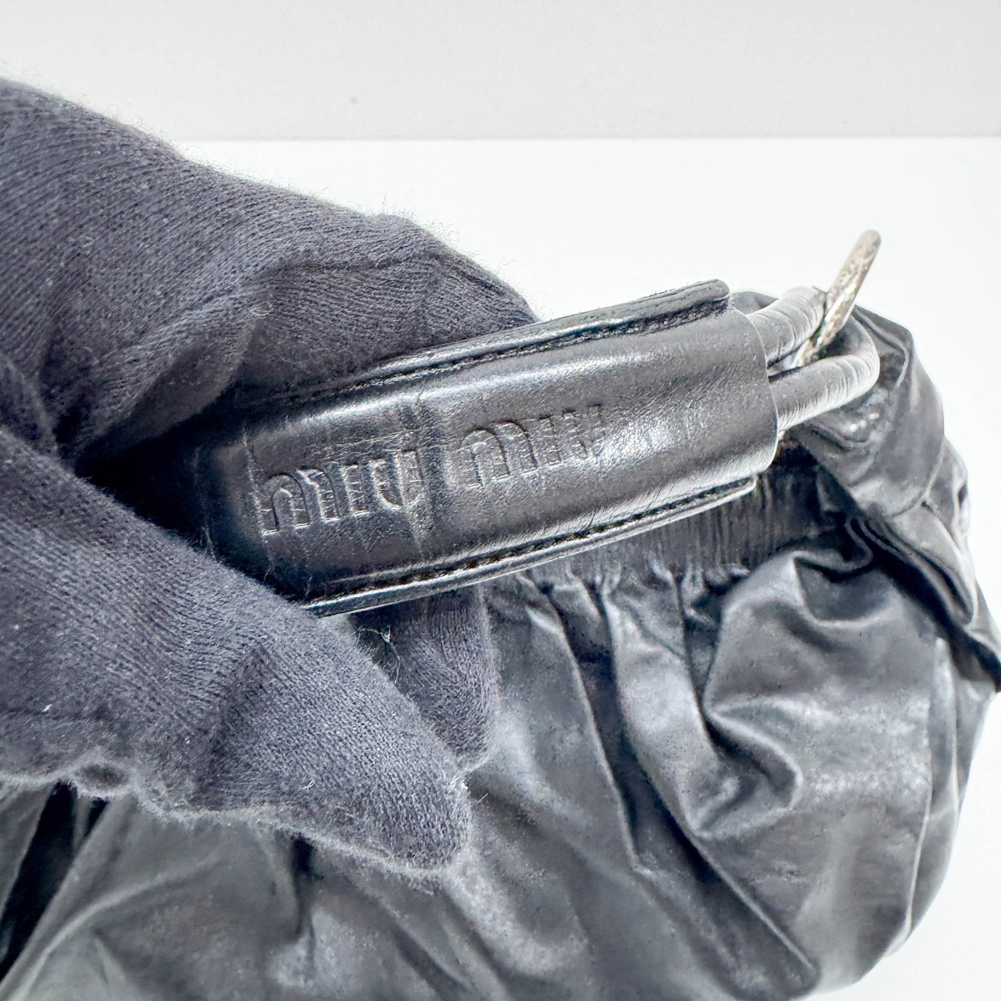 Black Leather Shoulder Bag