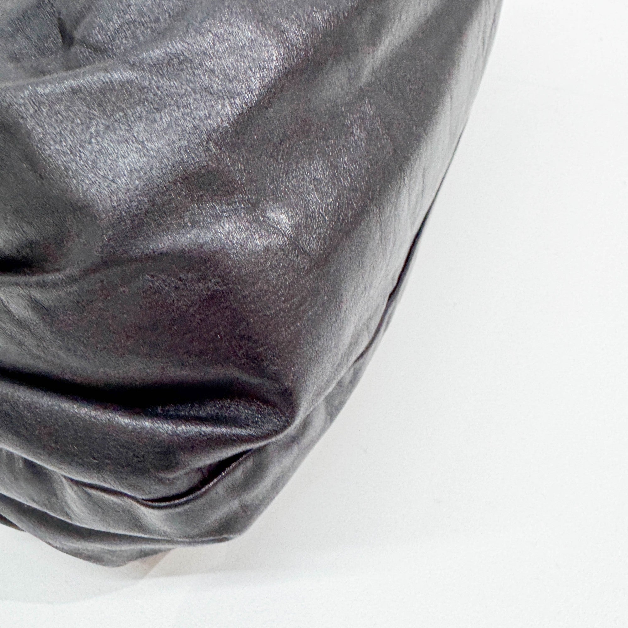 Black Leather Shoulder Bag