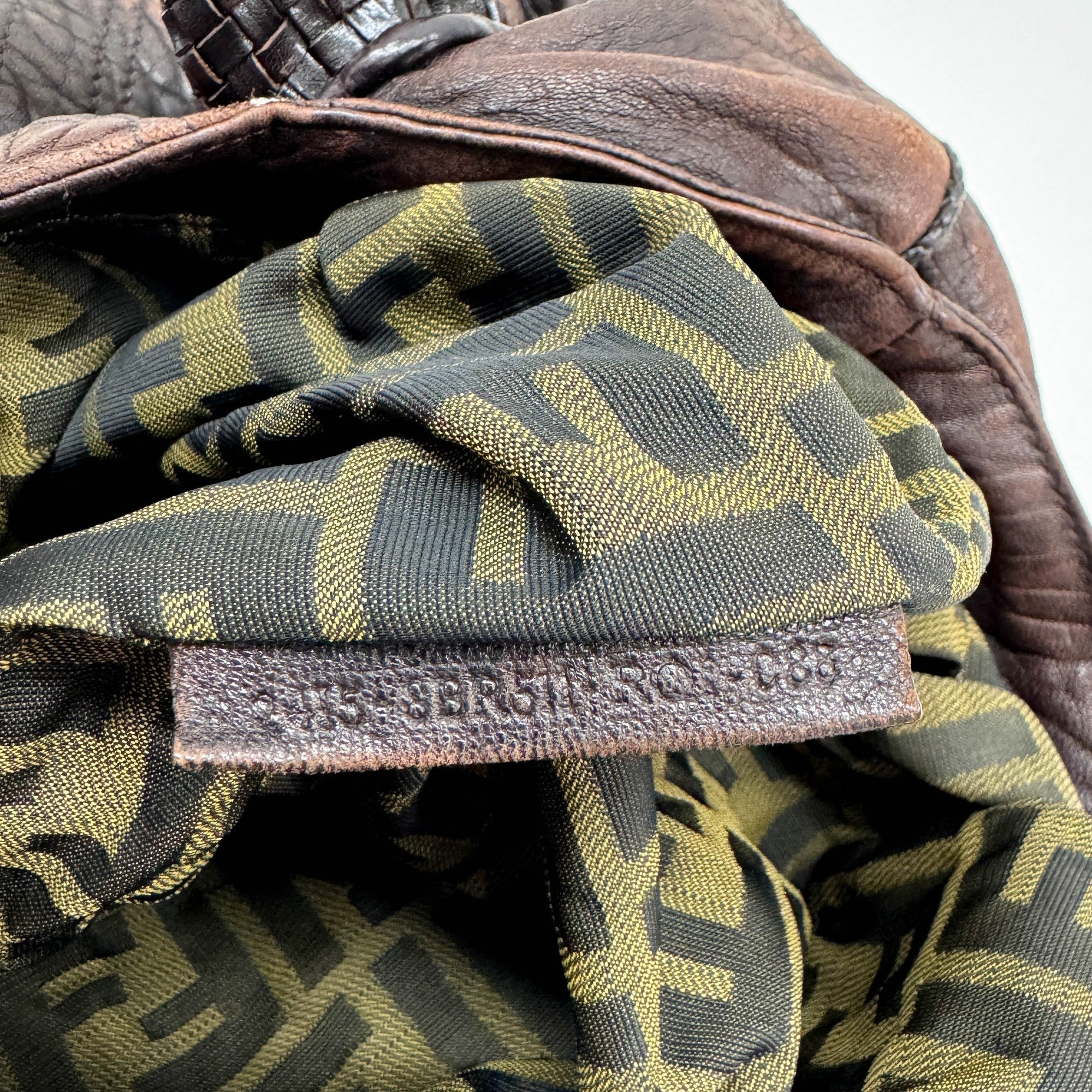 Spy Brown Leather Shoulder Bag