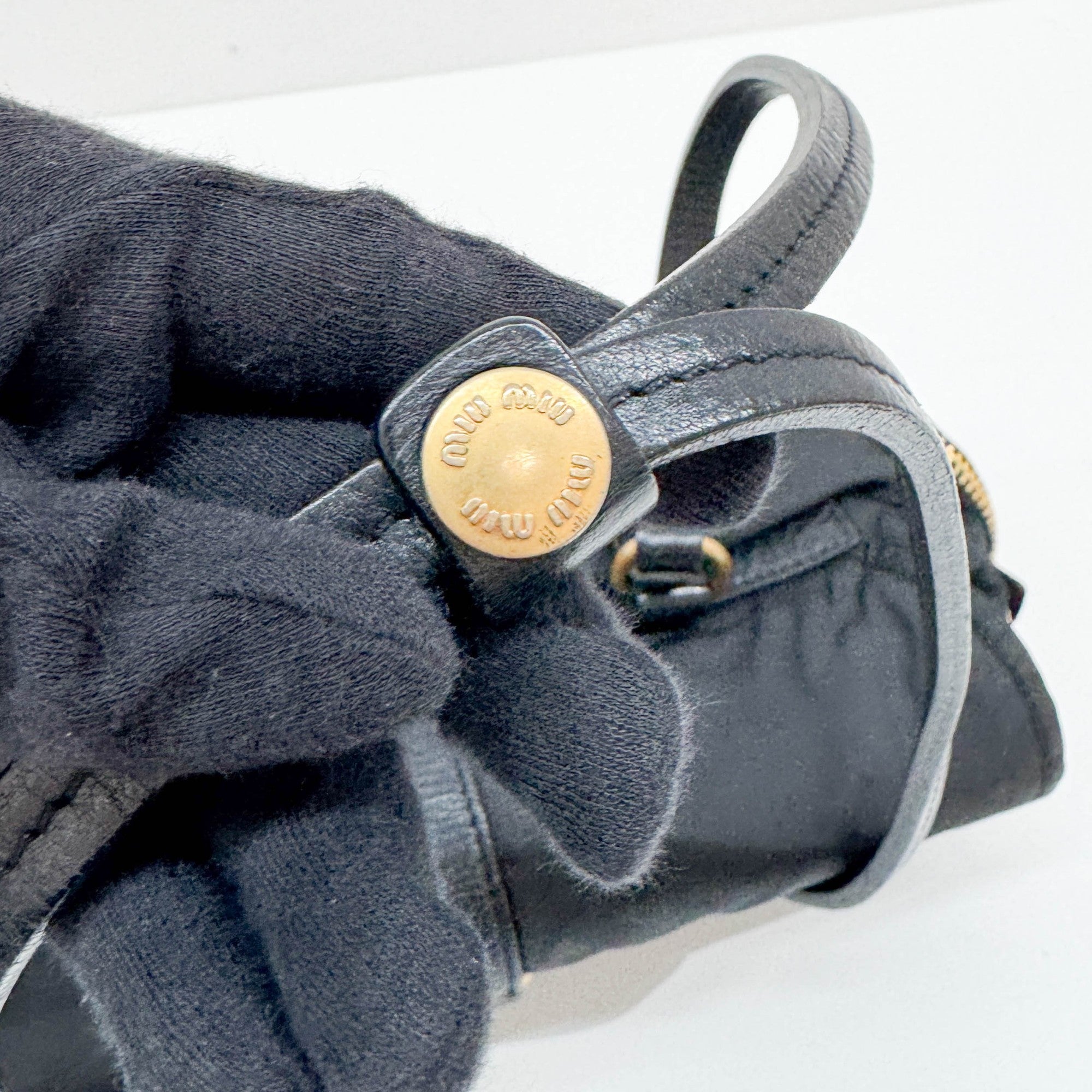 Black Nylon Shoulder Bag