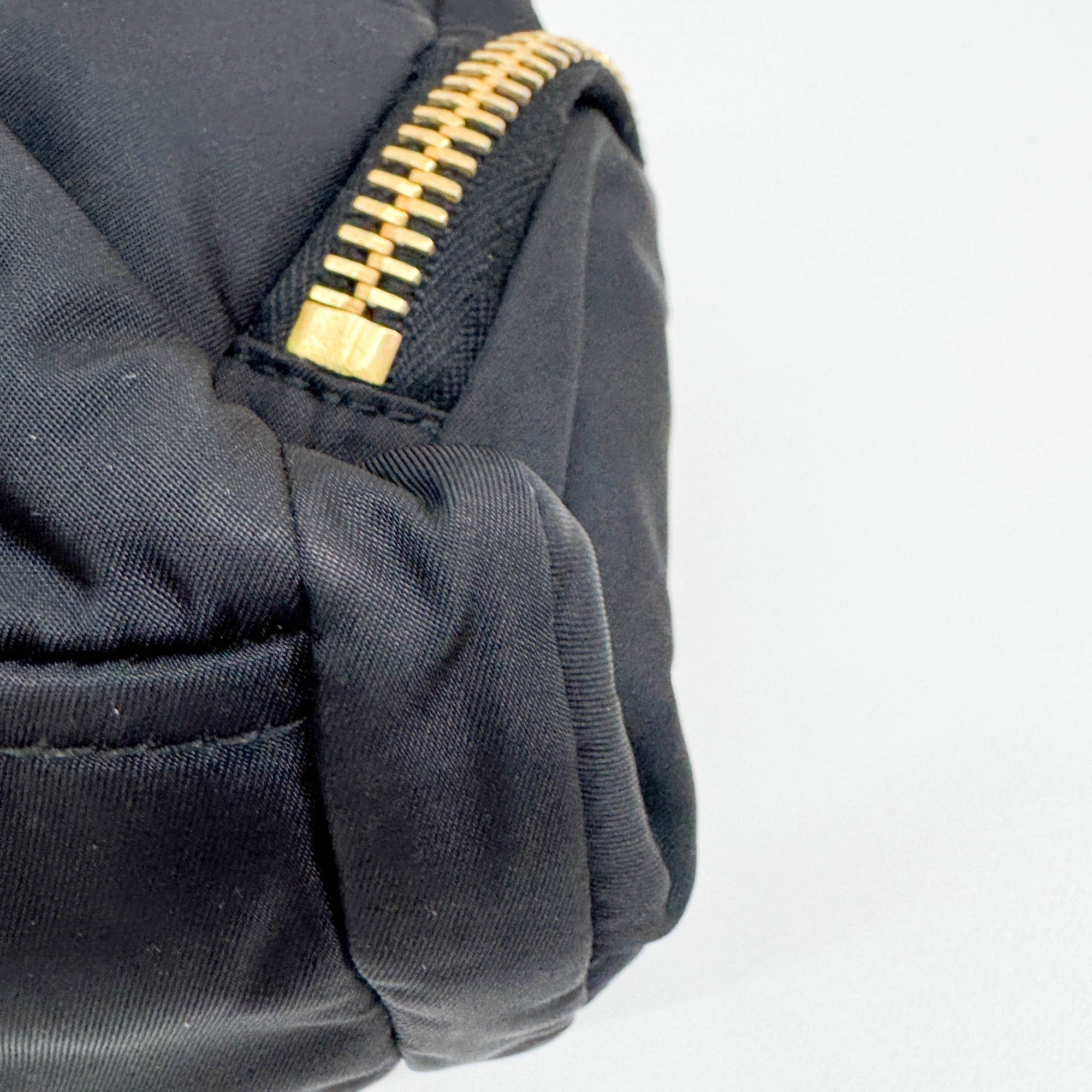 Black Nylon Shoulder Bag