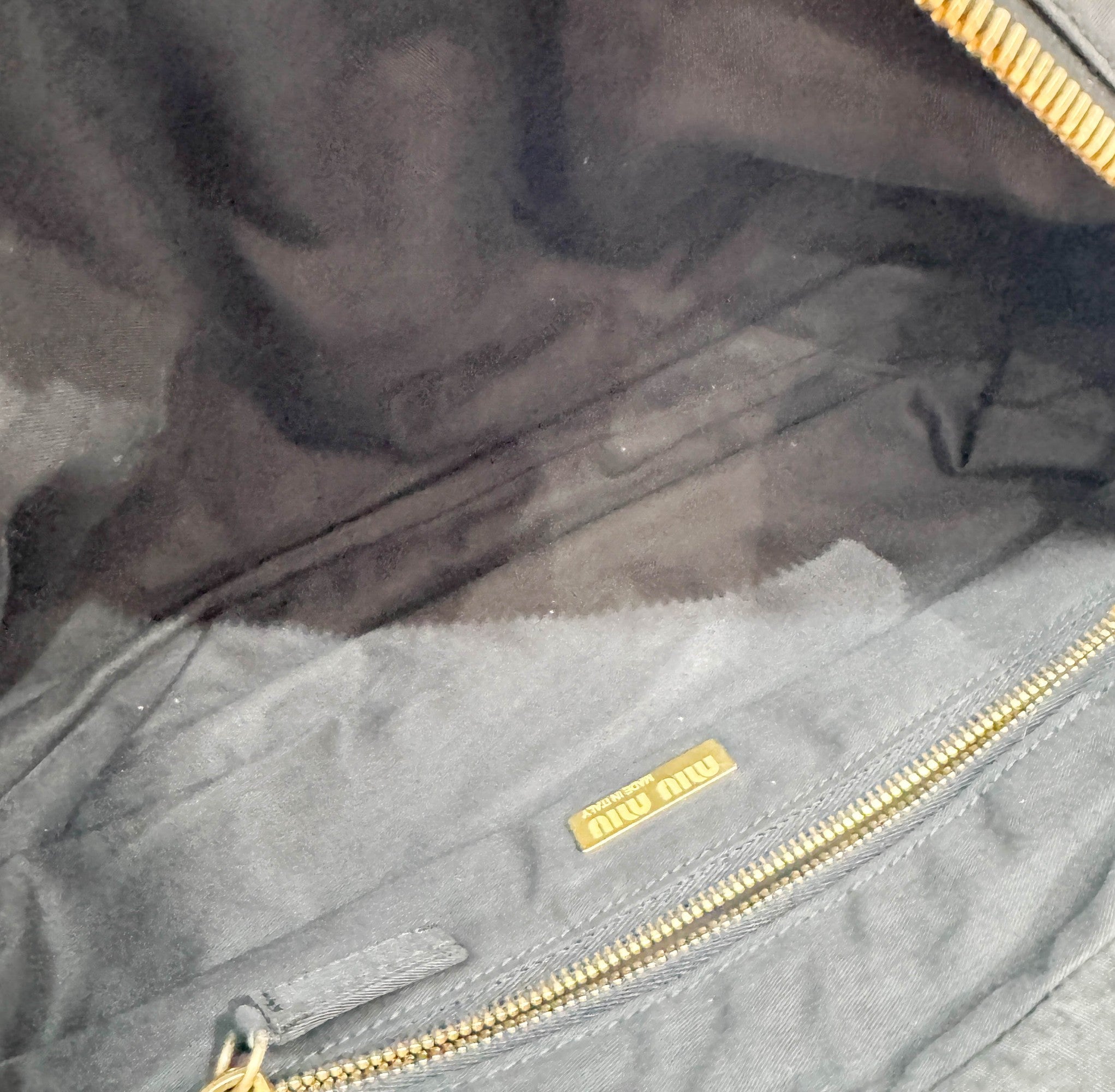 Black Nylon Shoulder Bag