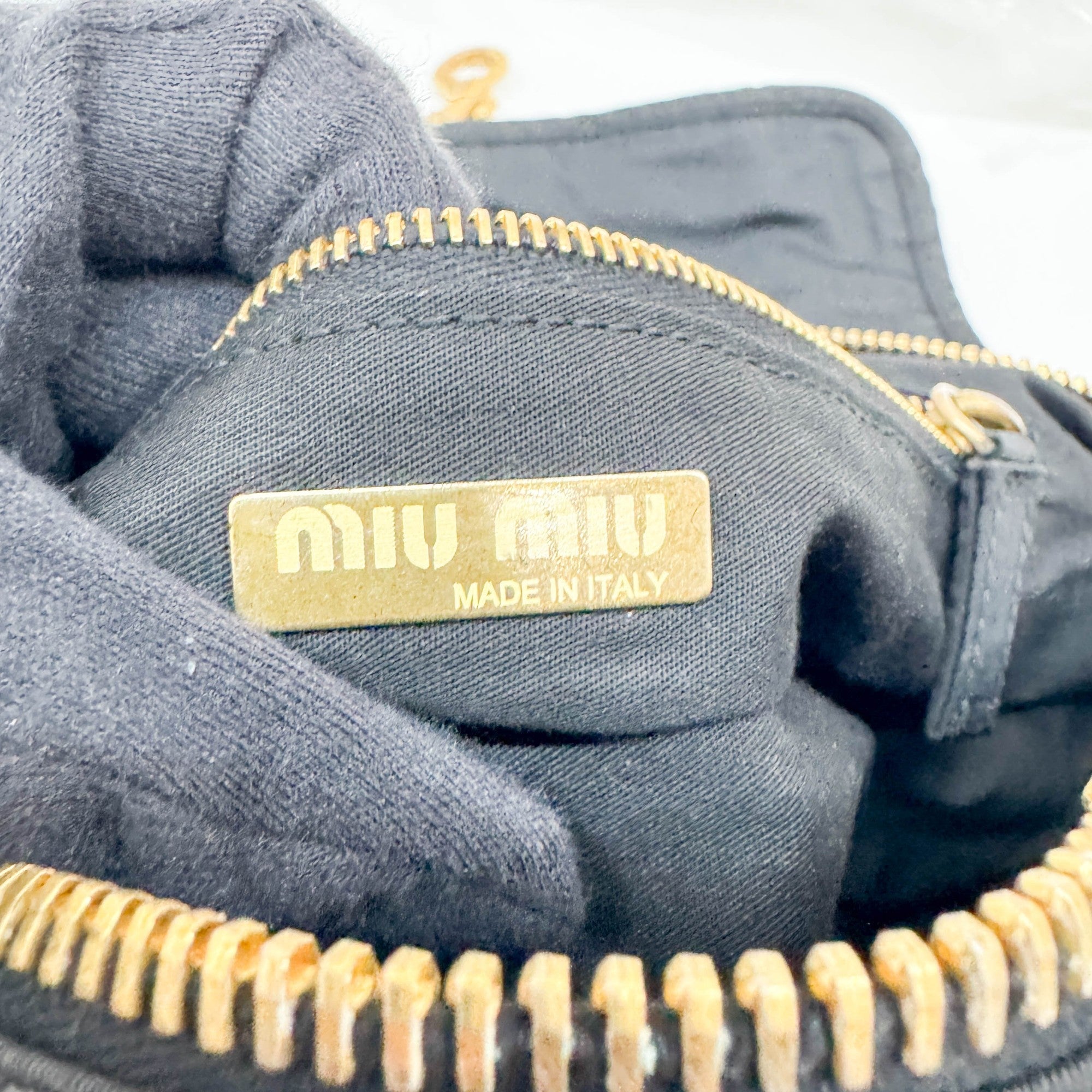 Black Nylon Shoulder Bag