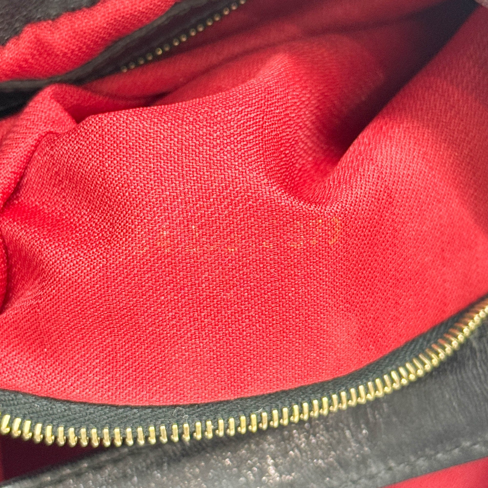 Mamma Baguette Brown Zebra Print Pony Hair Shoulder Bag