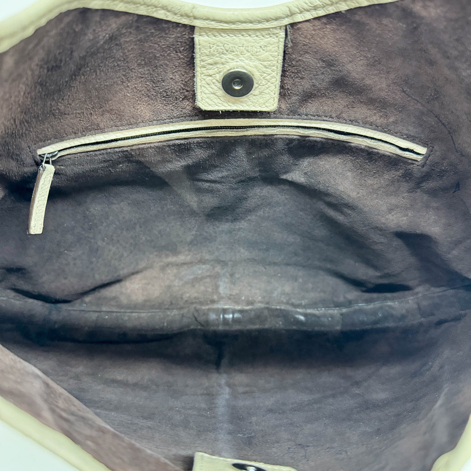 Mombasa Beige Leather Shoulder Bag