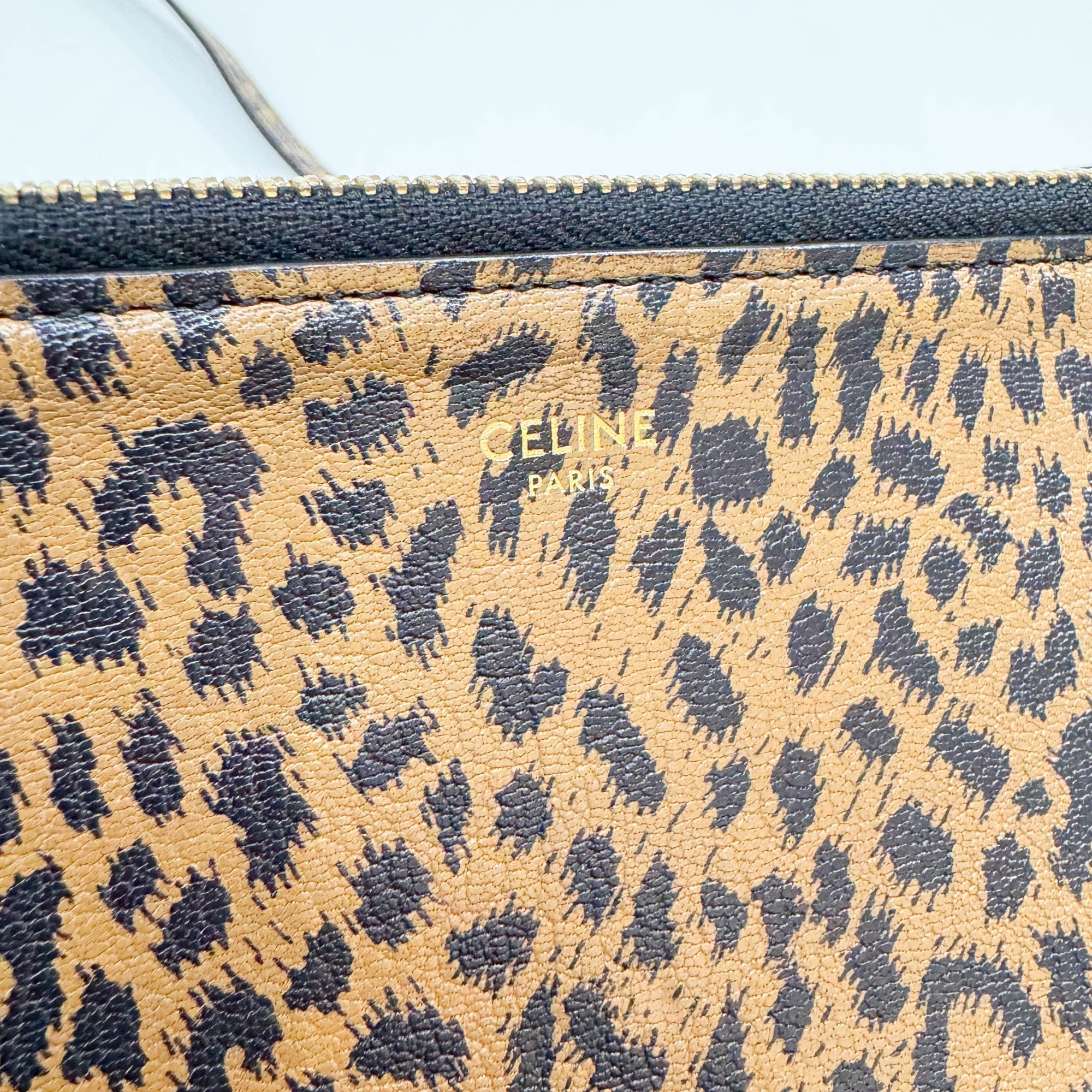 3 in 1 Brown Cheetah Canvas Crossbody Bag