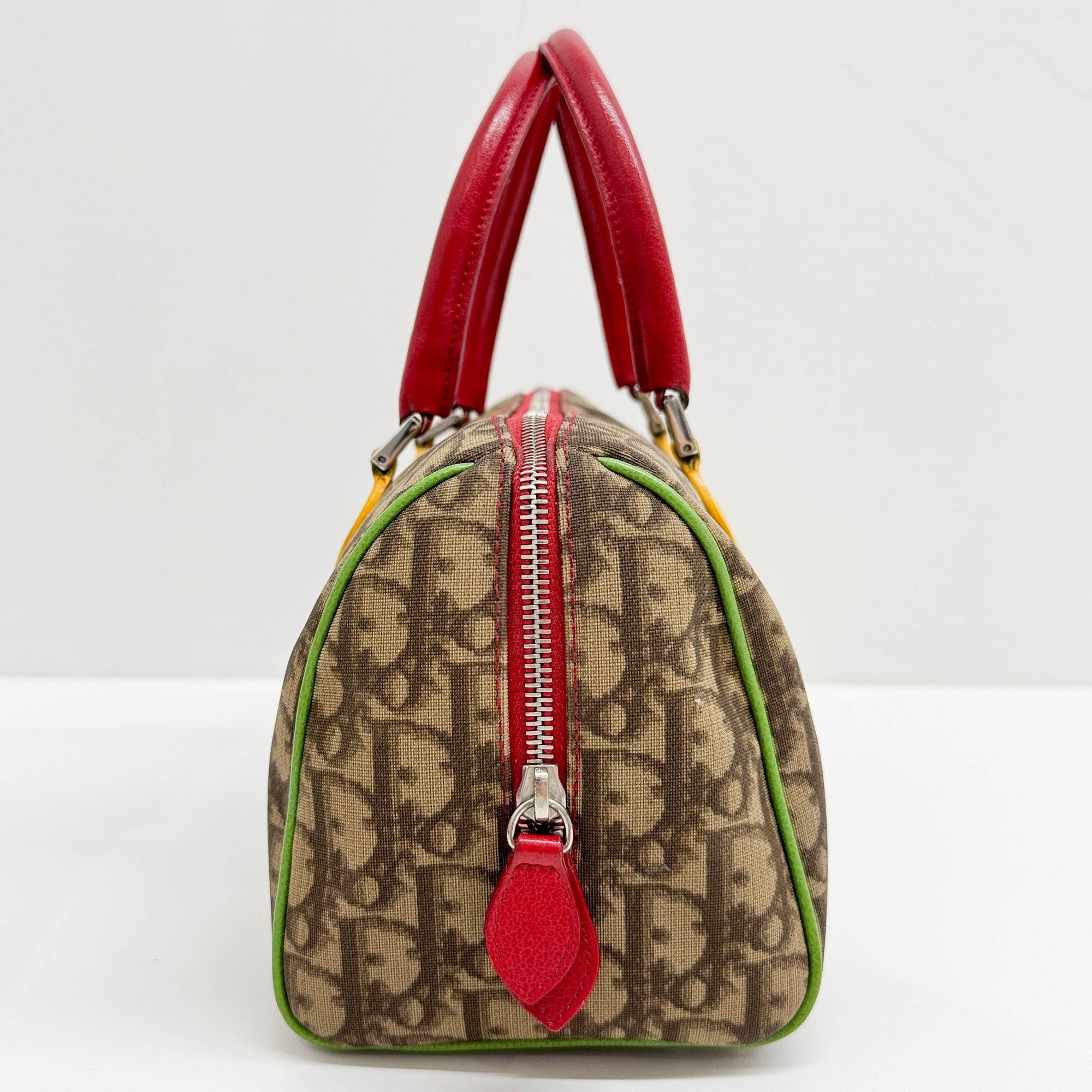 Boston/Bowling Rasta Brown Trotter Canvas Hand Bag