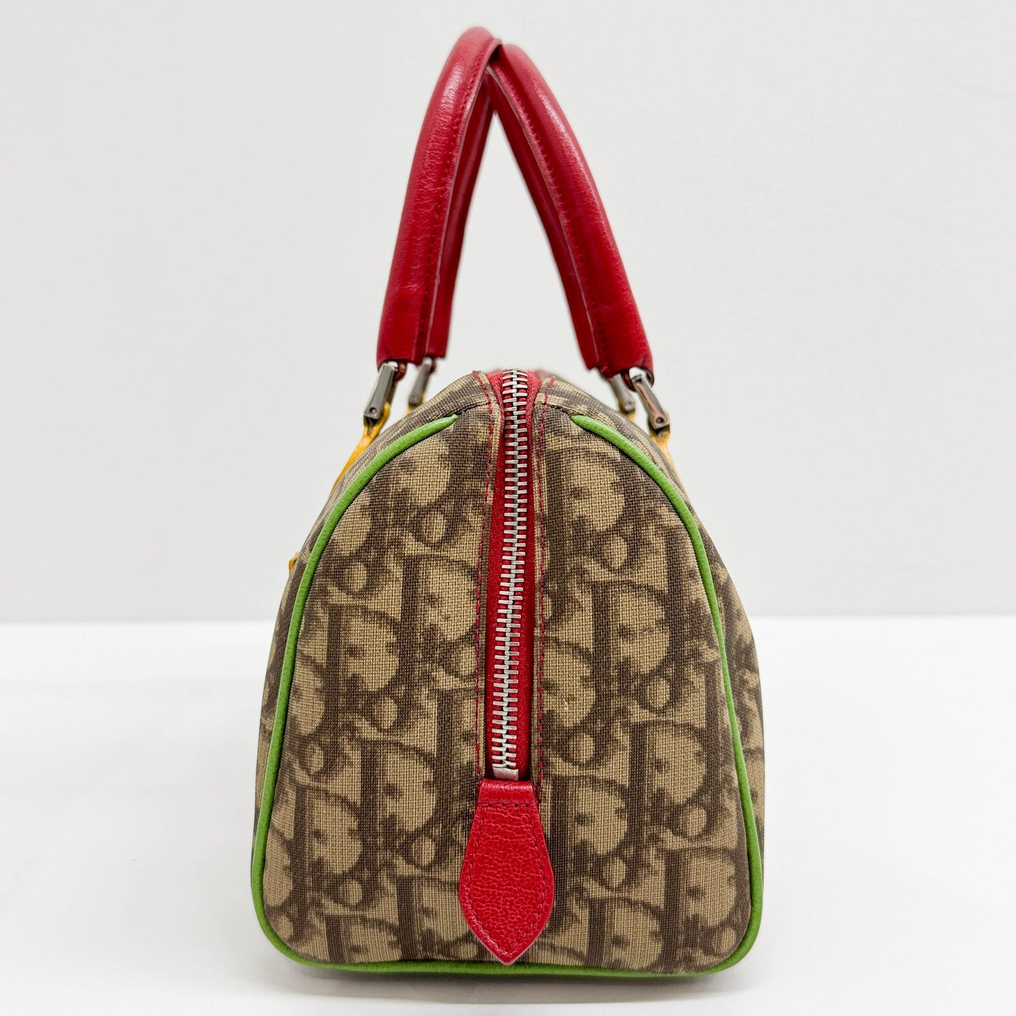 Boston/Bowling Rasta Brown Trotter Canvas Hand Bag