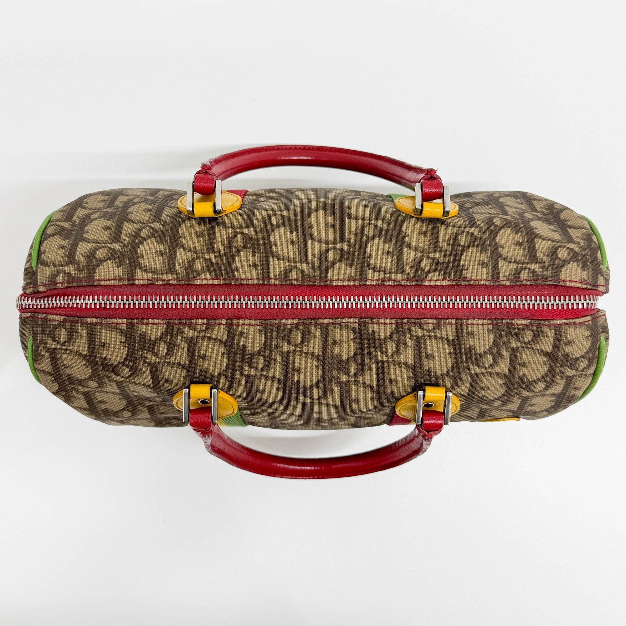 Boston/Bowling Rasta Brown Trotter Canvas Hand Bag