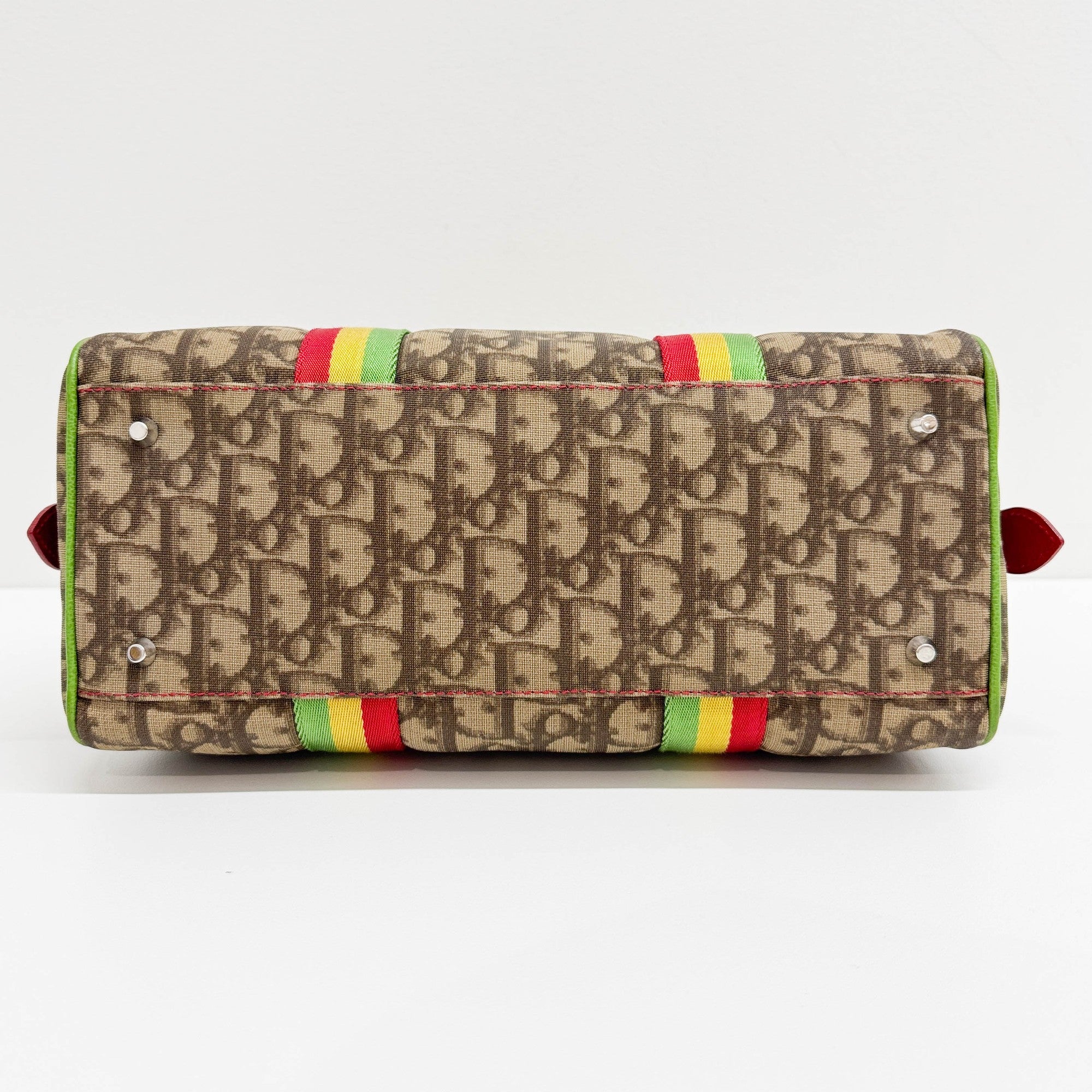 Boston/Bowling Rasta Brown Trotter Canvas Hand Bag