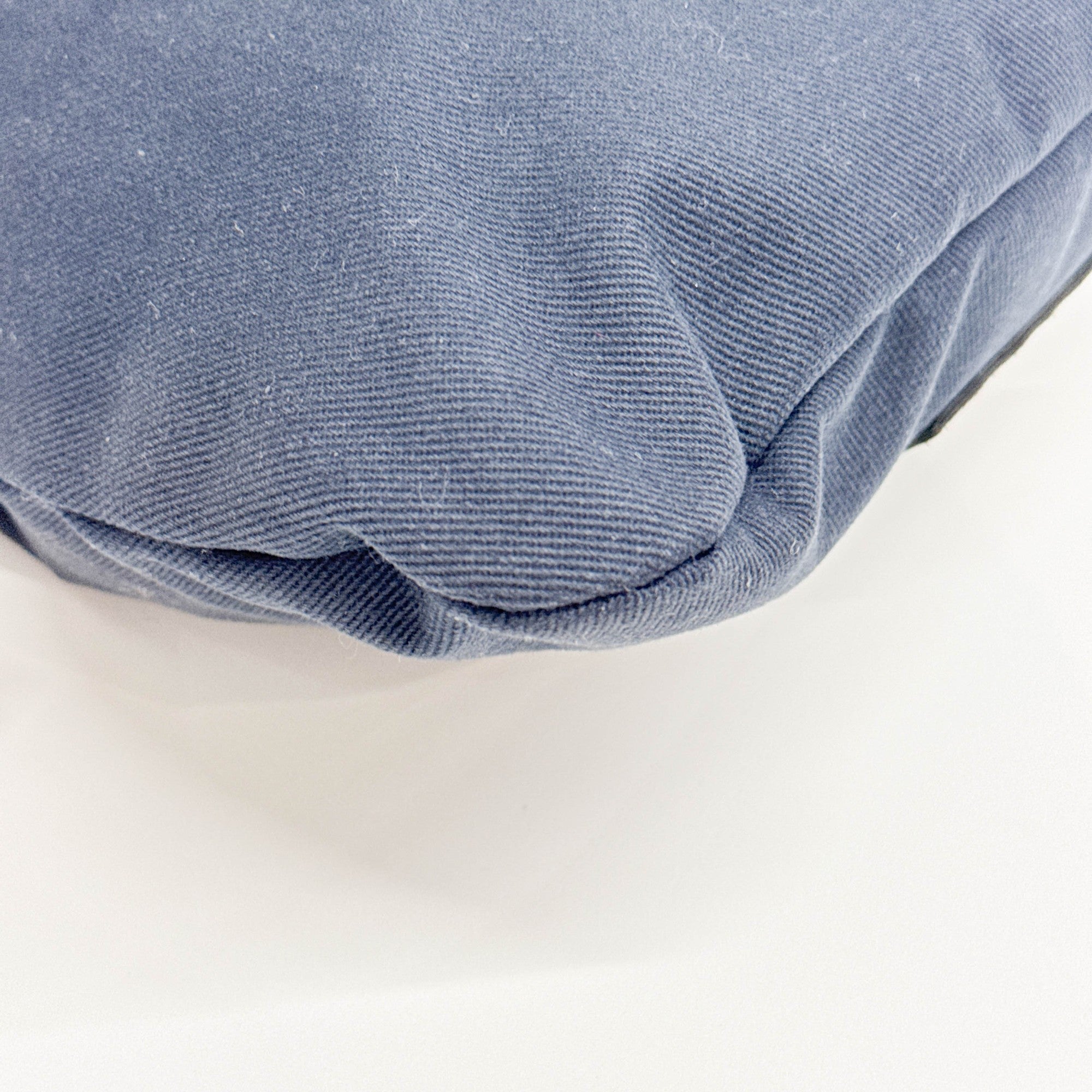 Kahala Blue Cotton Shoulder Bag