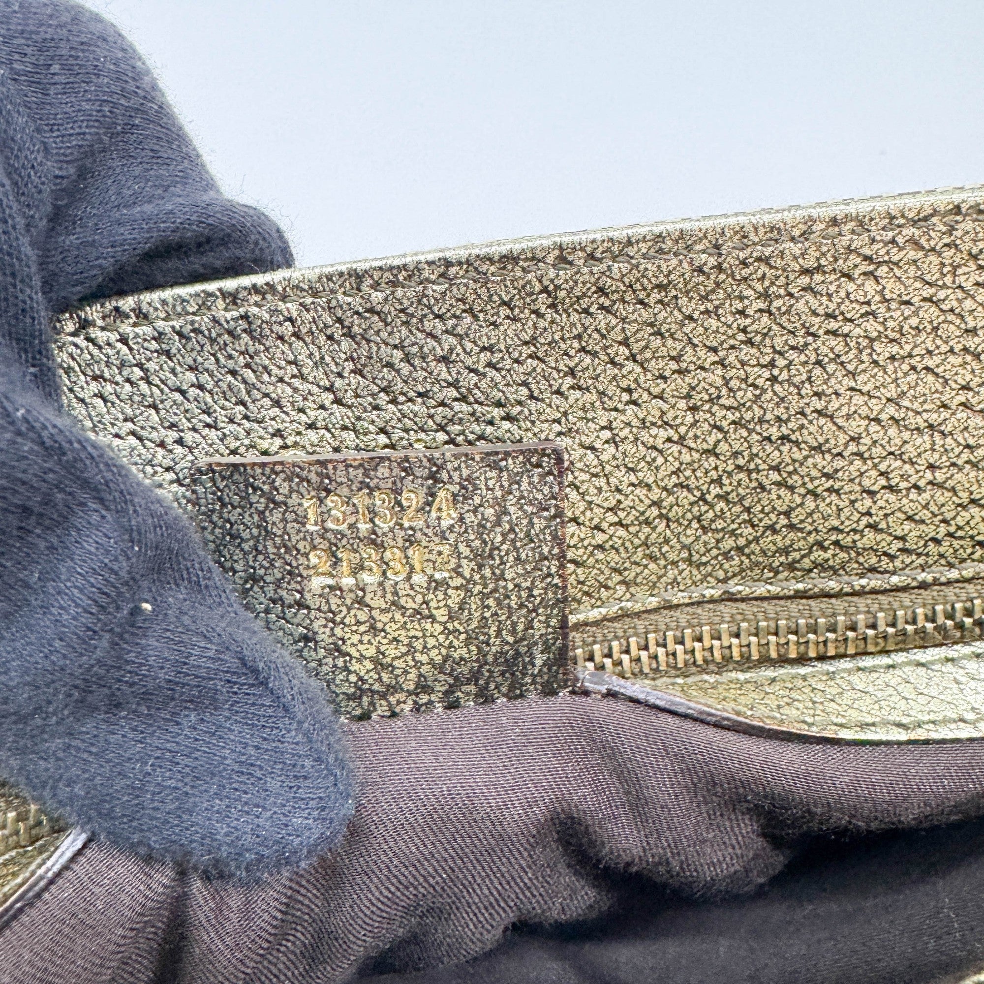 Bamboo Ring Brown GG Canvas Hand Bag