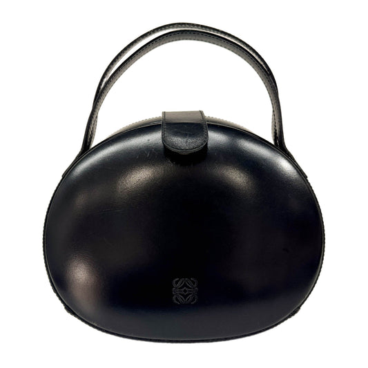 Black Leather Hand Bag