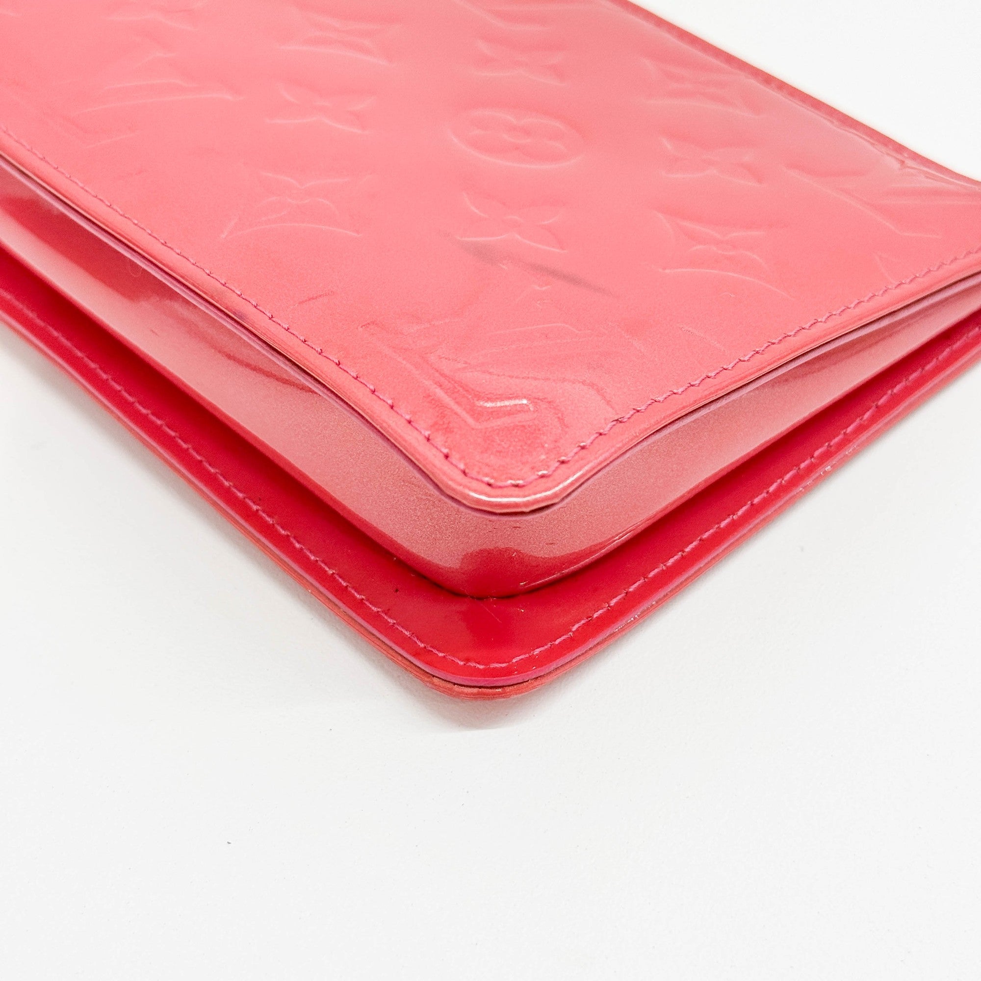 Pochette Accessoire Rose Pink Monogram Canvas Pouch Bag