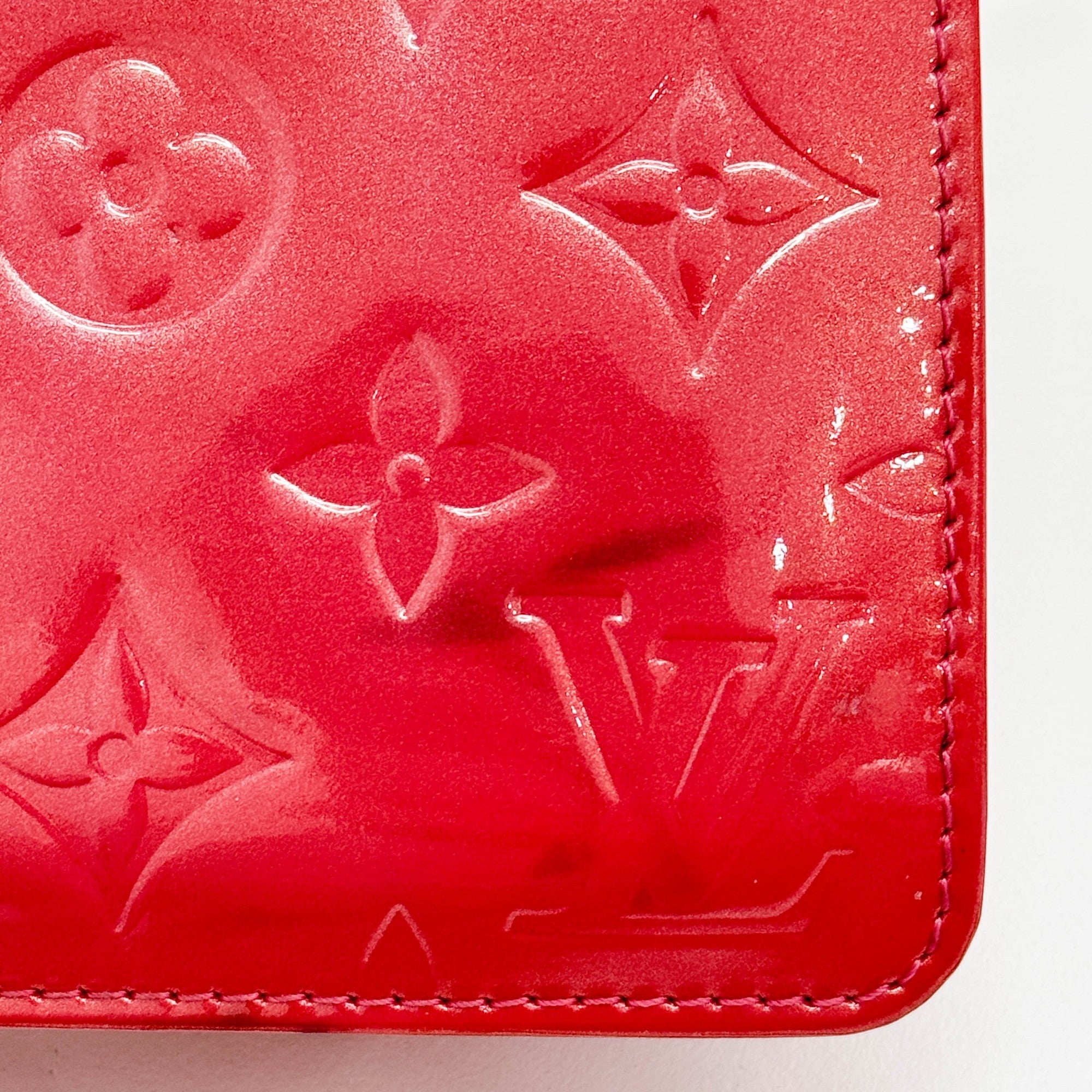 Pochette Accessoire Rose Pink Monogram Canvas Pouch Bag