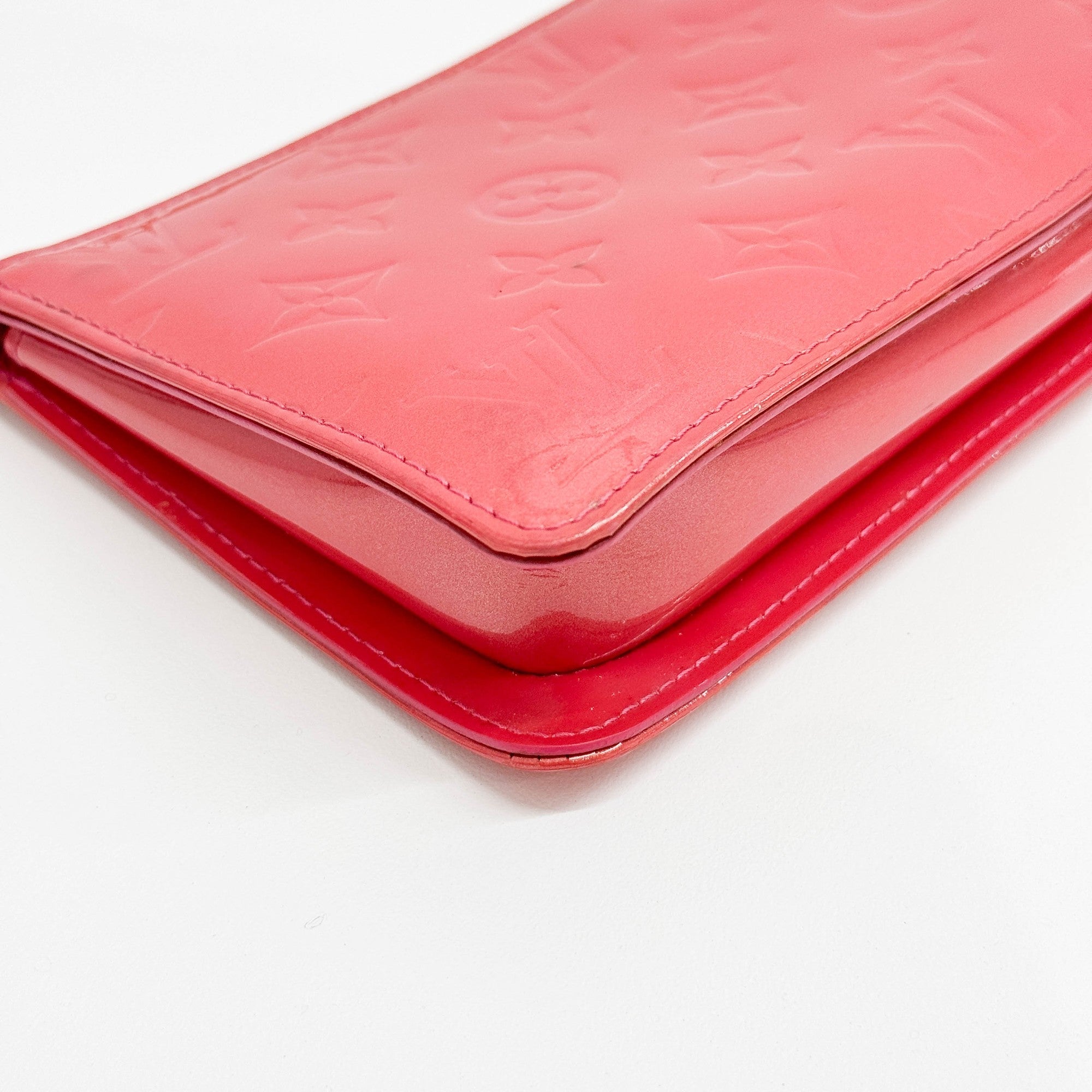 Pochette Accessoire Rose Pink Monogram Canvas Pouch Bag