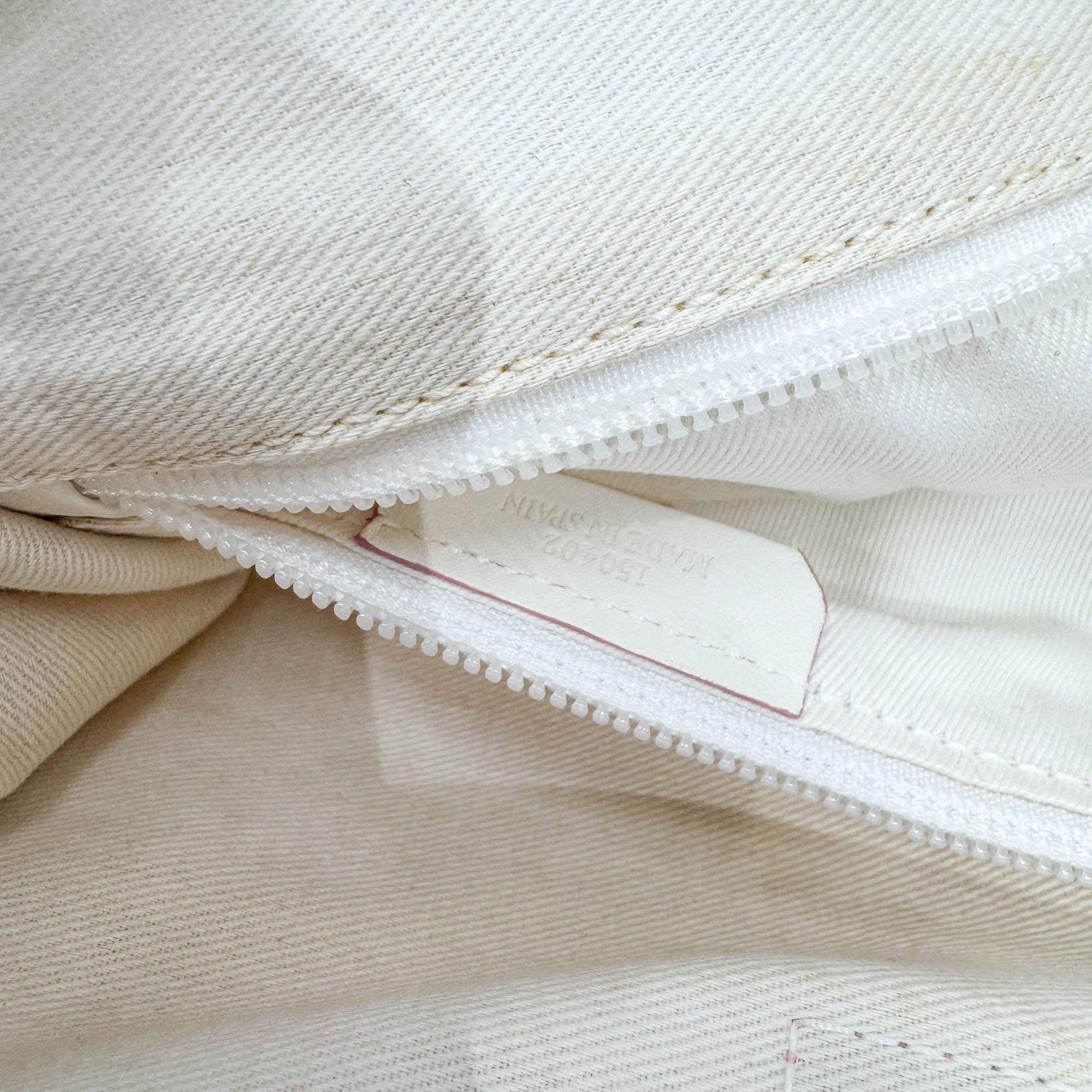 Pink Anagram Canvas Tote Bag