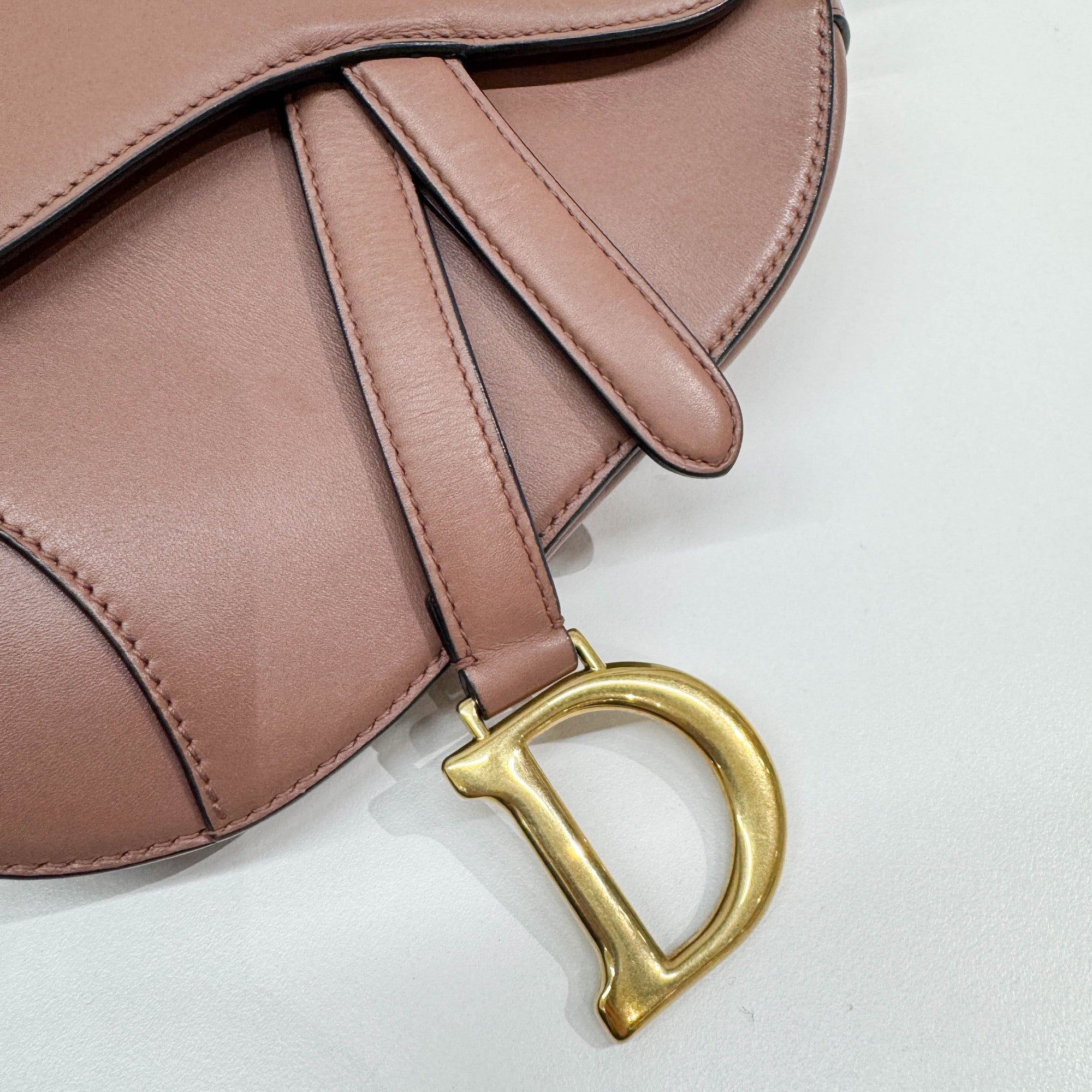 Mni Saddle Rosybrown Leather Two Way Bag