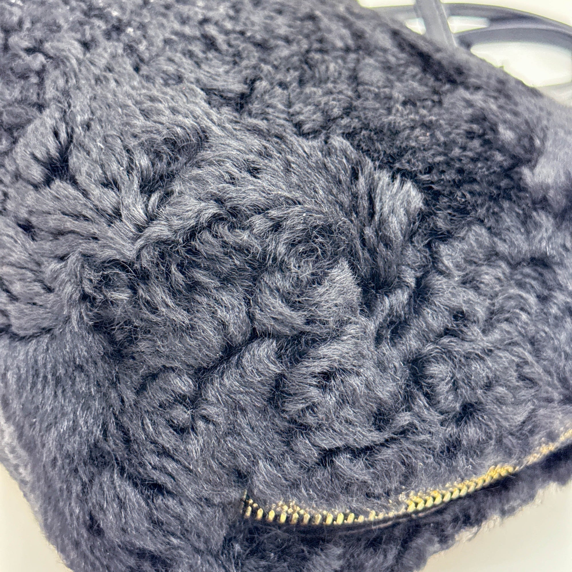 Papier Black Wool Two Way Bag