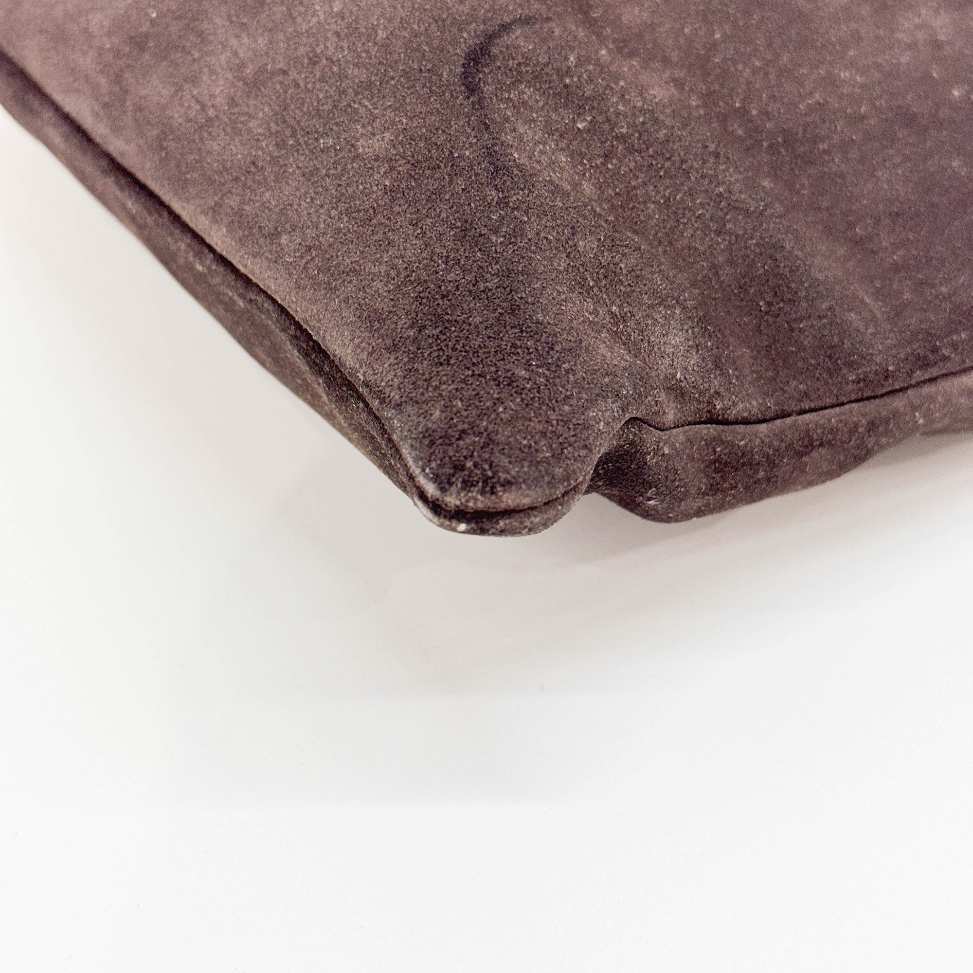 Kahala Brown Suede Tote Bag