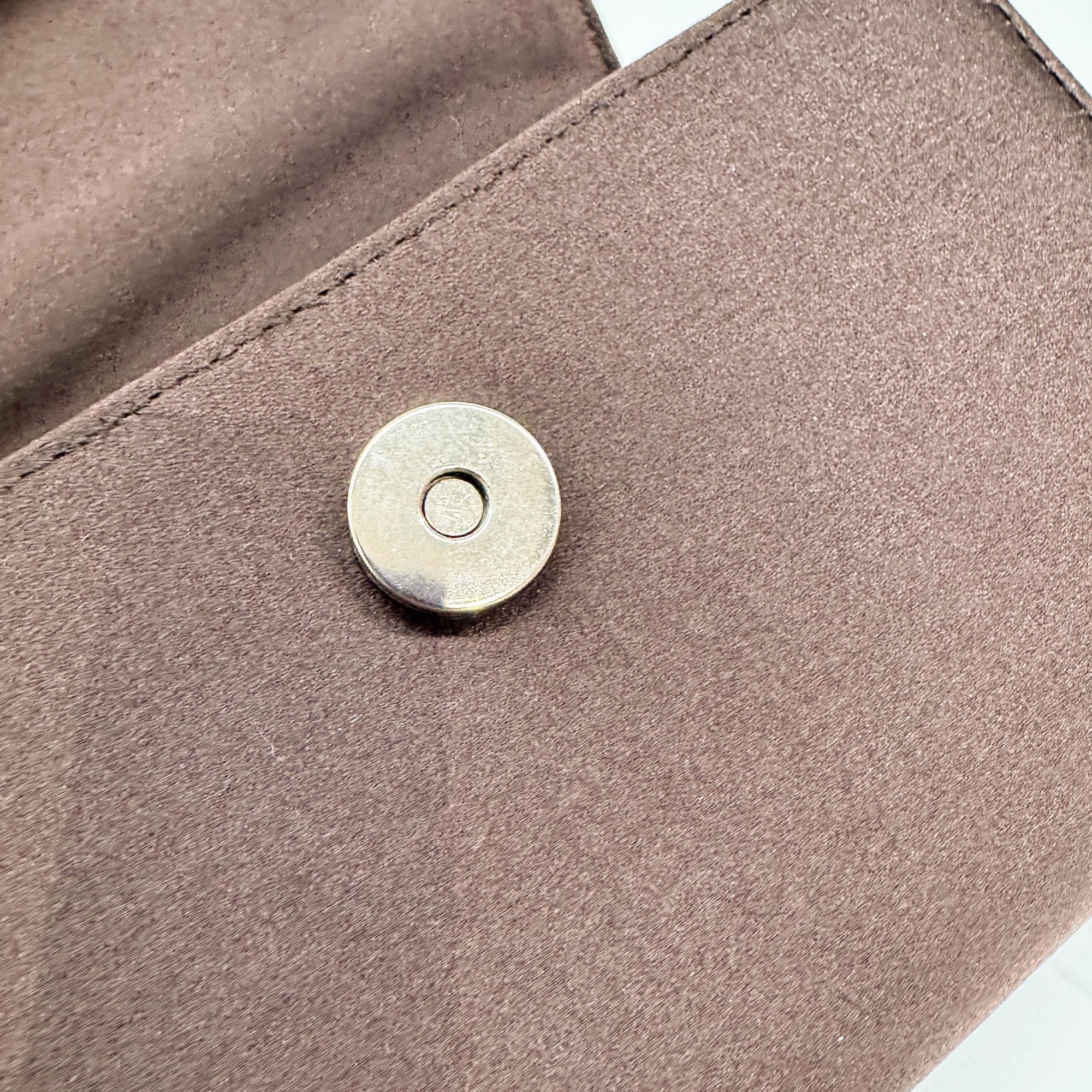 Brown Satin Hand Bag