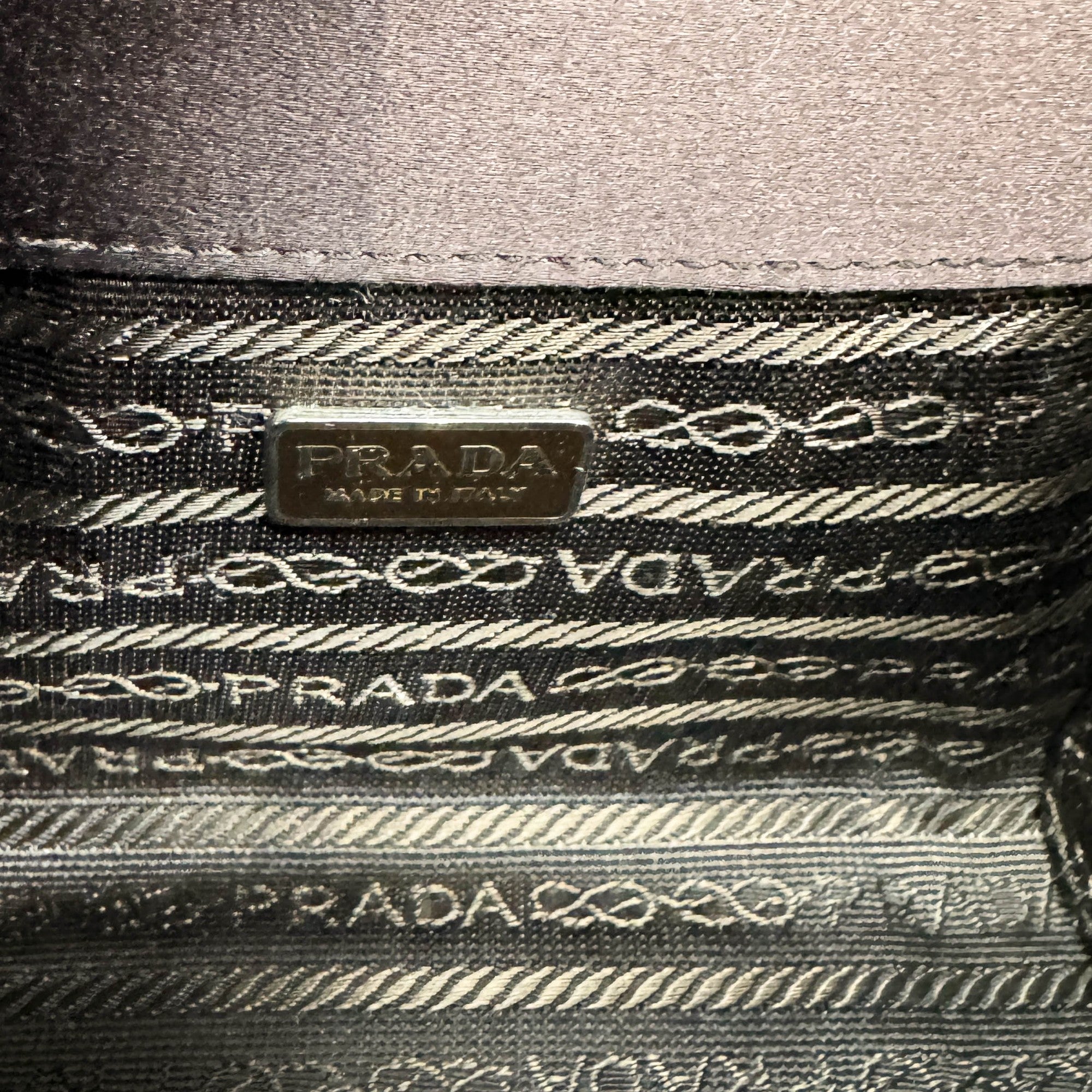 Brown Satin Hand Bag