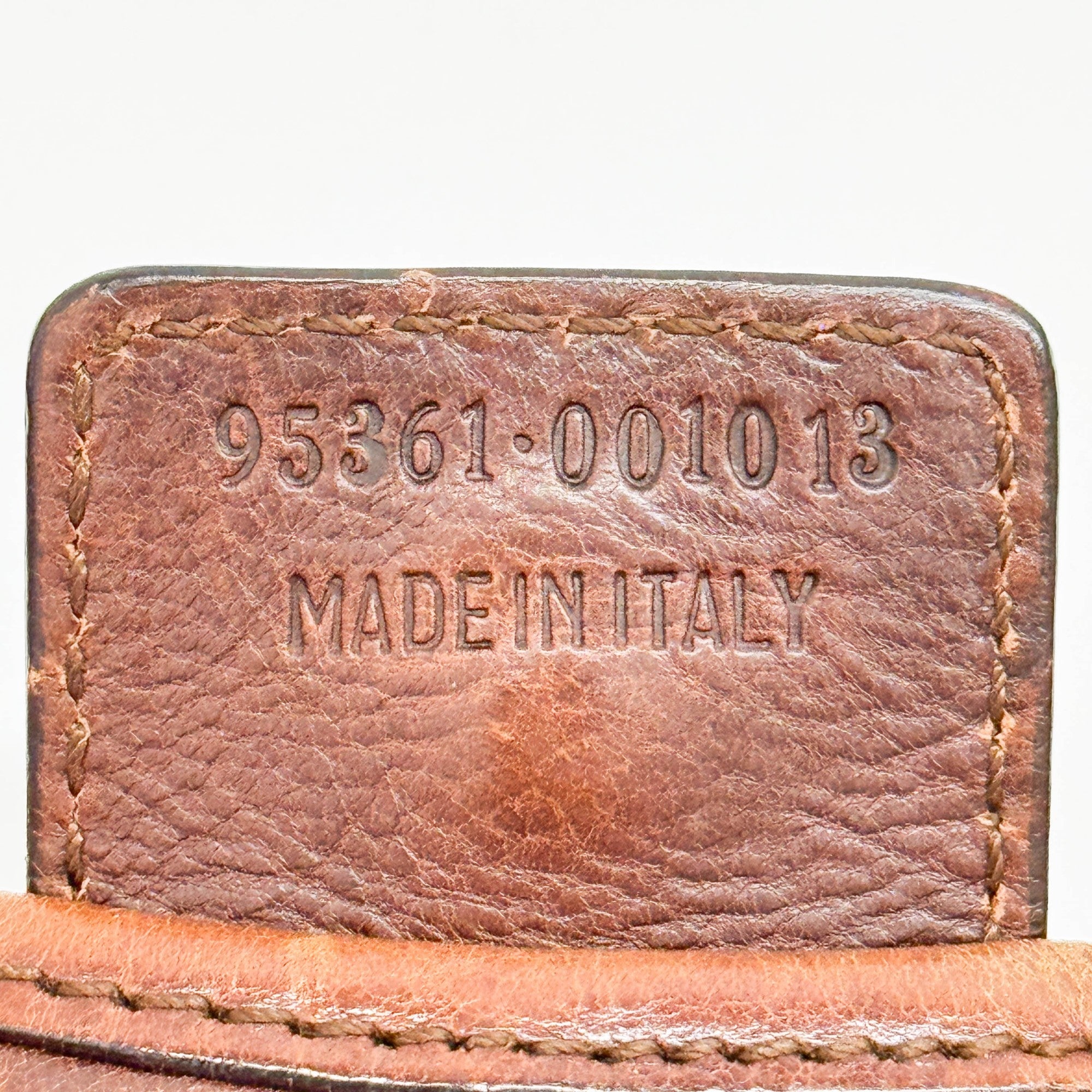 Mombasa Brown Leather Shoulder Bag