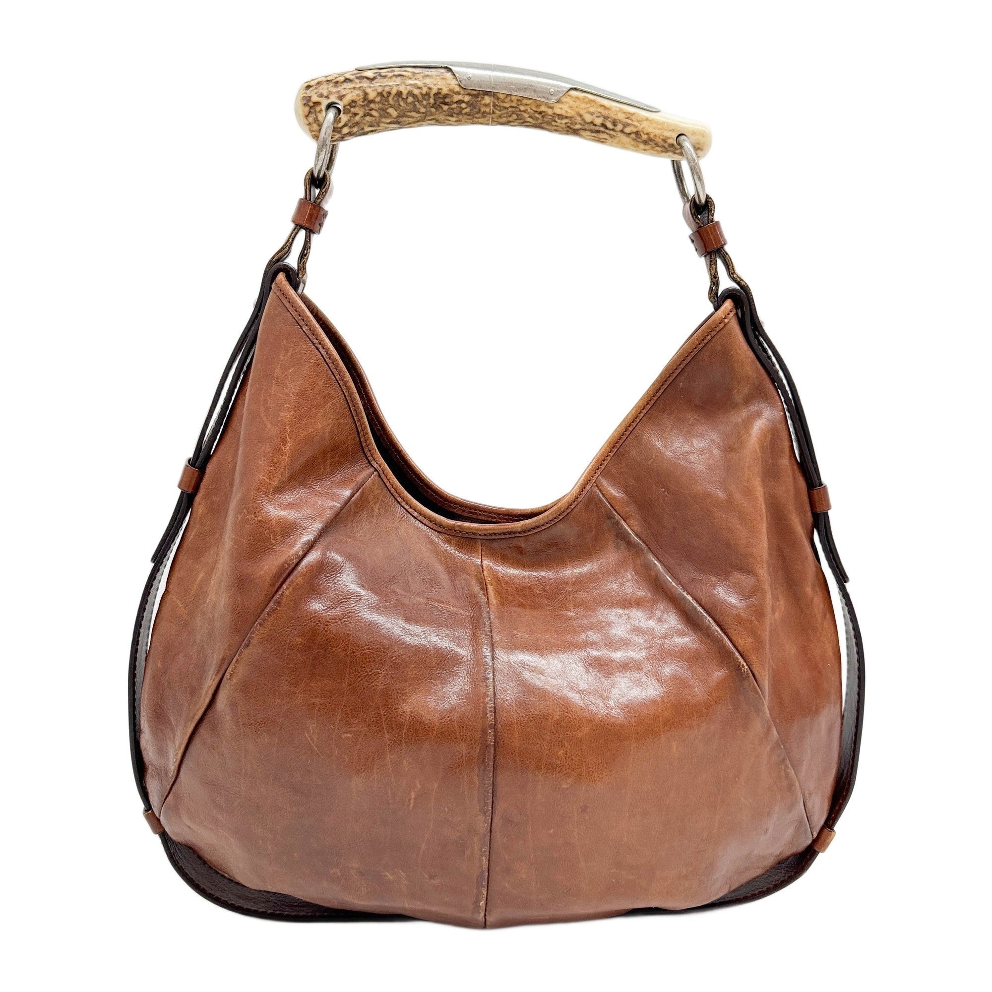 Mombasa Brown Leather Shoulder Bag