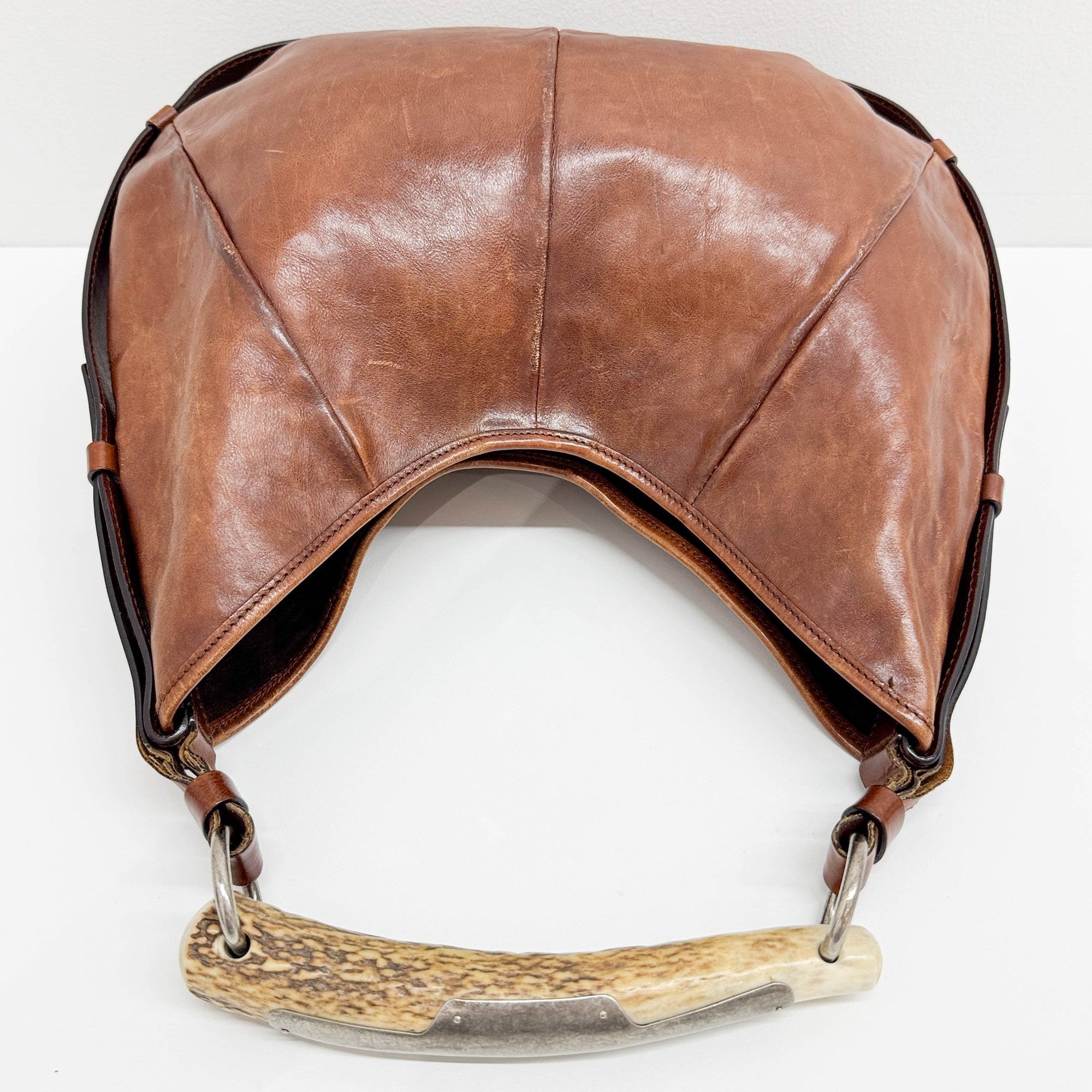Mombasa Brown Leather Shoulder Bag
