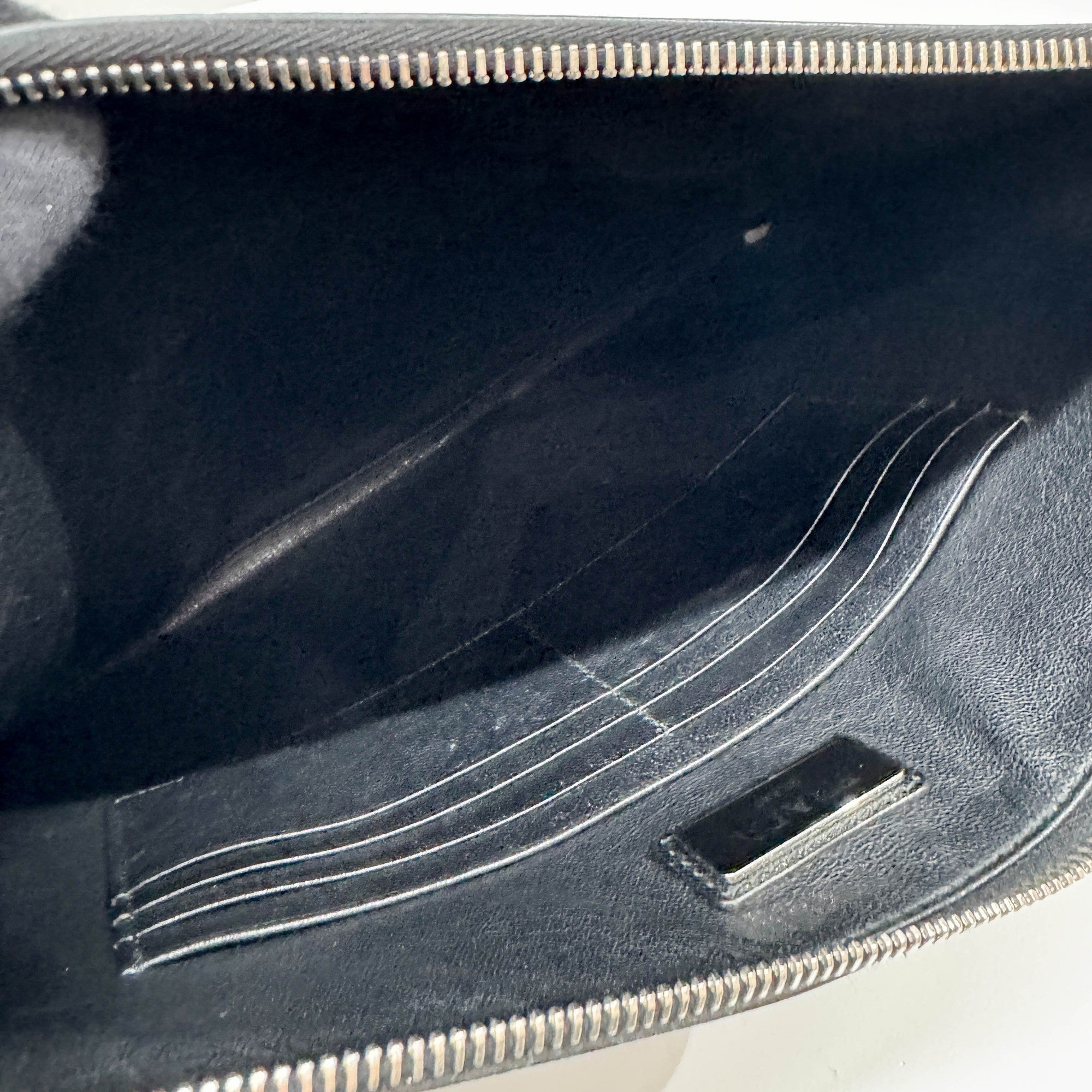 Black Leather Cluch Bag