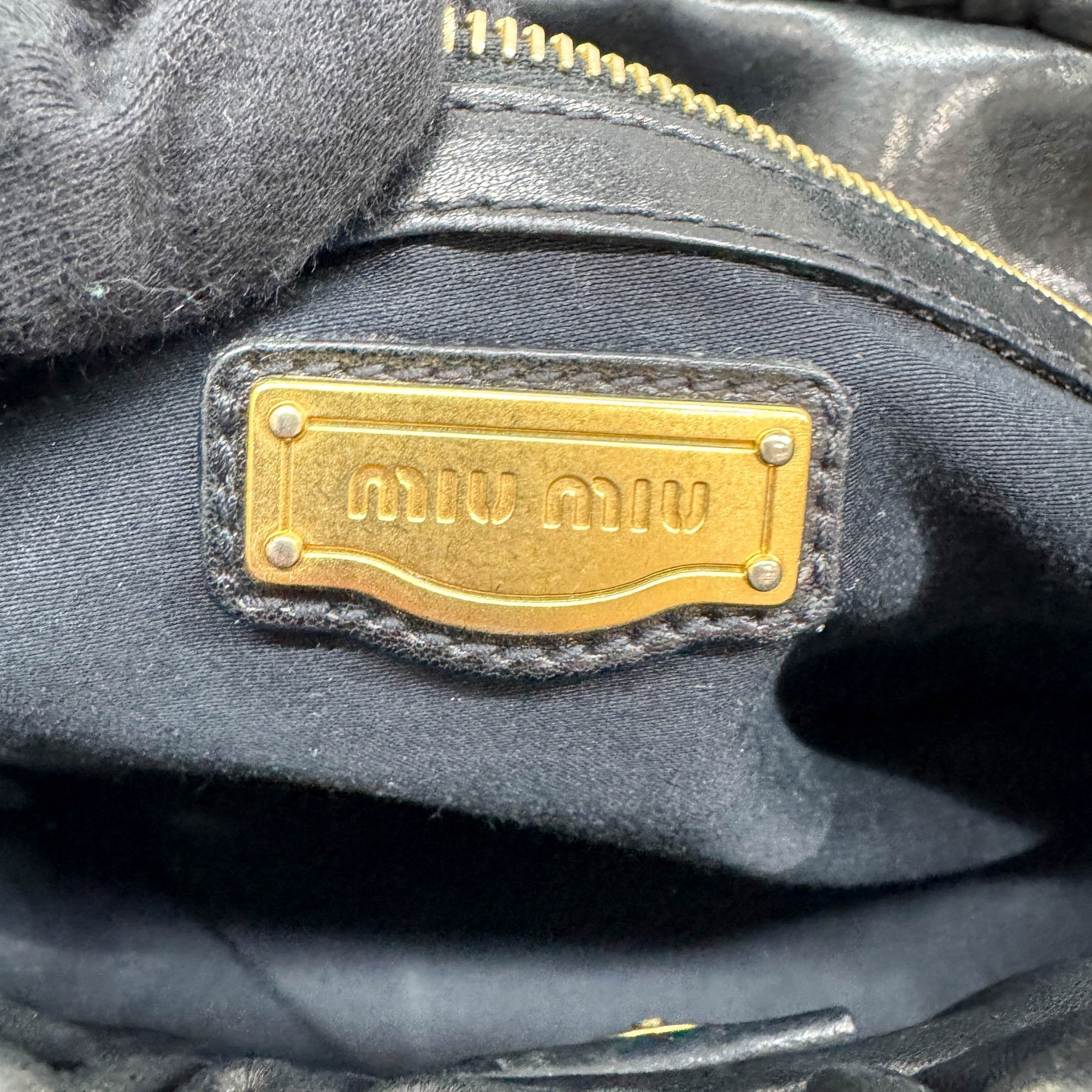 Vitello Black Leather Two Way Bag