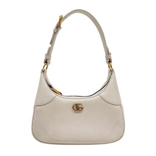 Aphrodite White Leather Two Way Bag