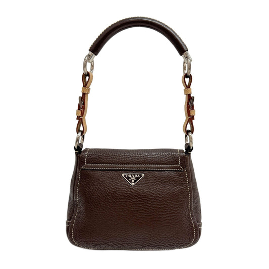 Brown Leather Shoulder Bag