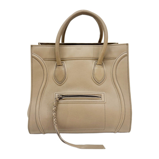 Luggage Phantom Taupe Leather Hand Bag
