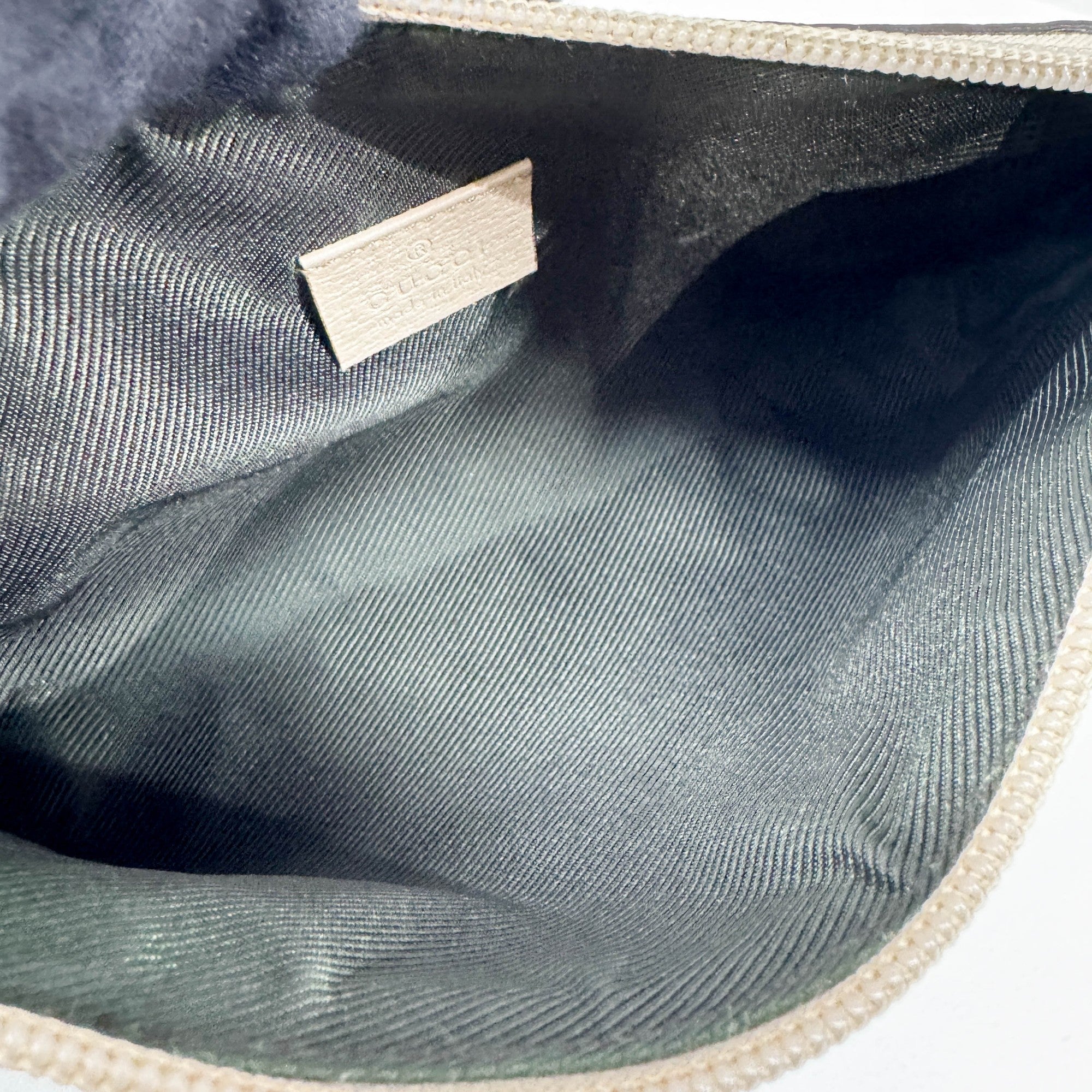 Abbey Tan GG Canvas Shoulder Pochette