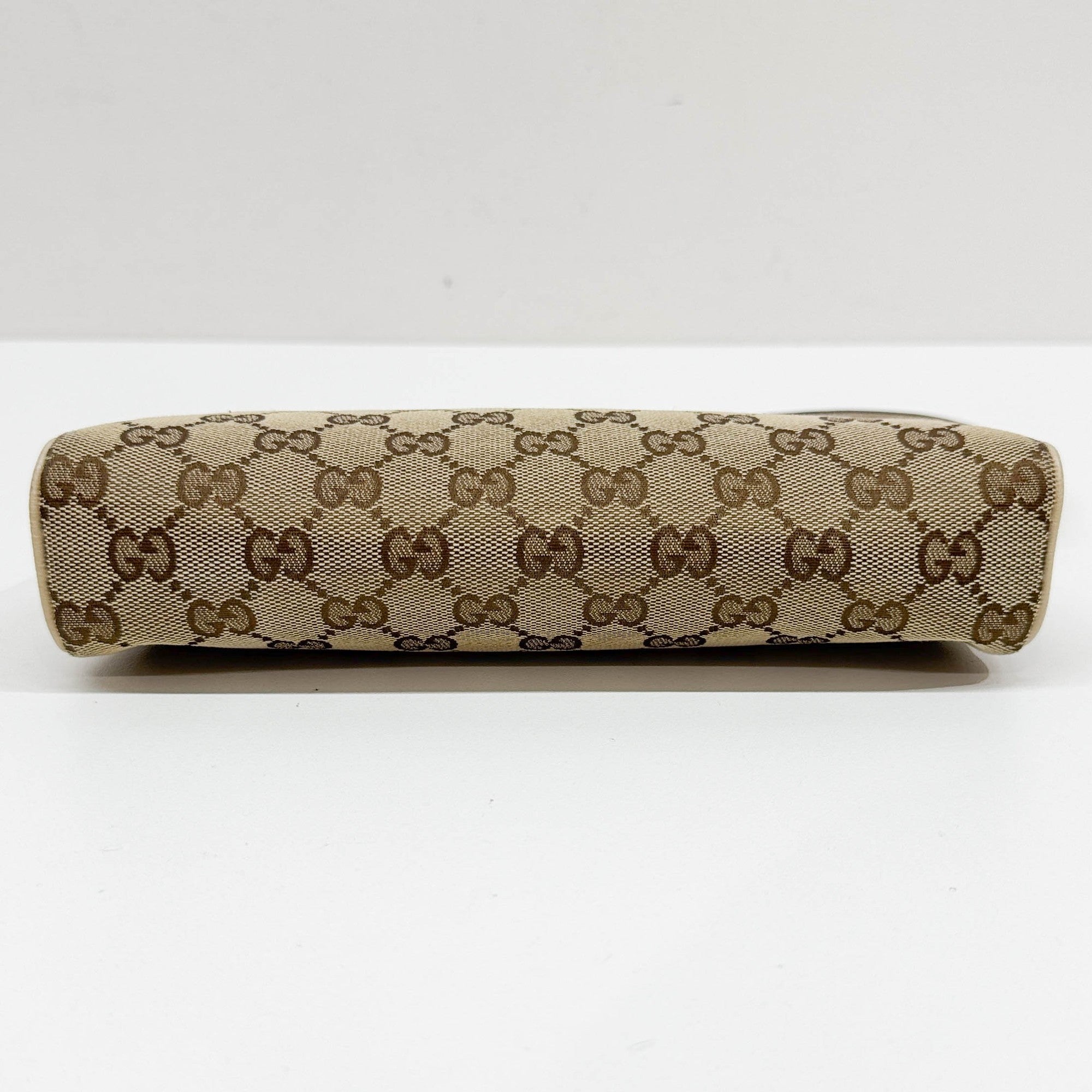 Abbey Tan GG Canvas Shoulder Pochette