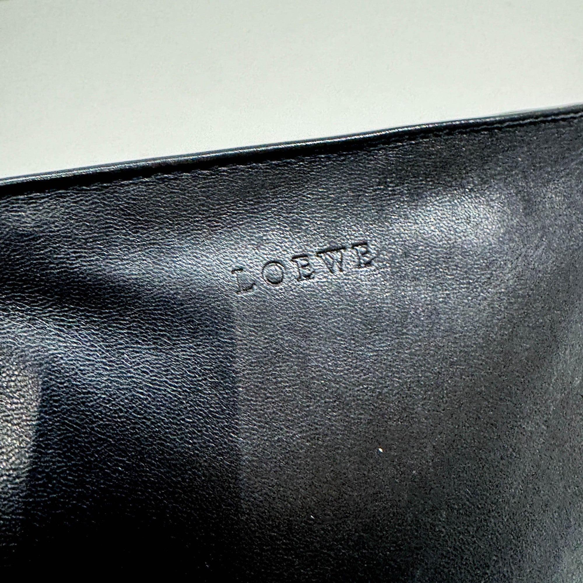 Black Wool Clutch Bag