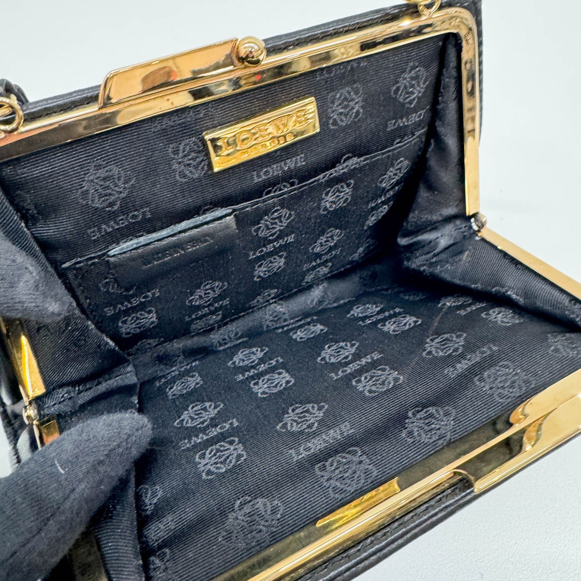 Harako Brown Tiger Print Pony Hair Hand Bag