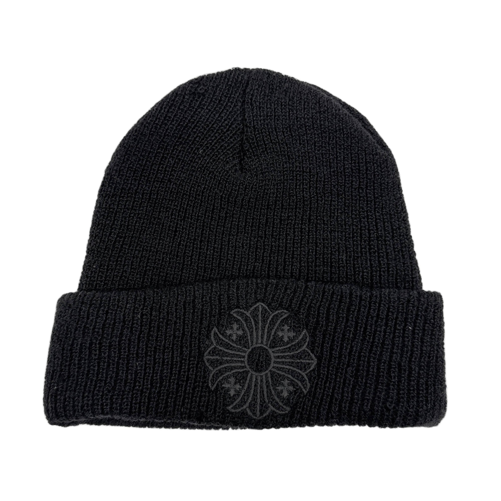 One Size 23cm Black Wool Hat