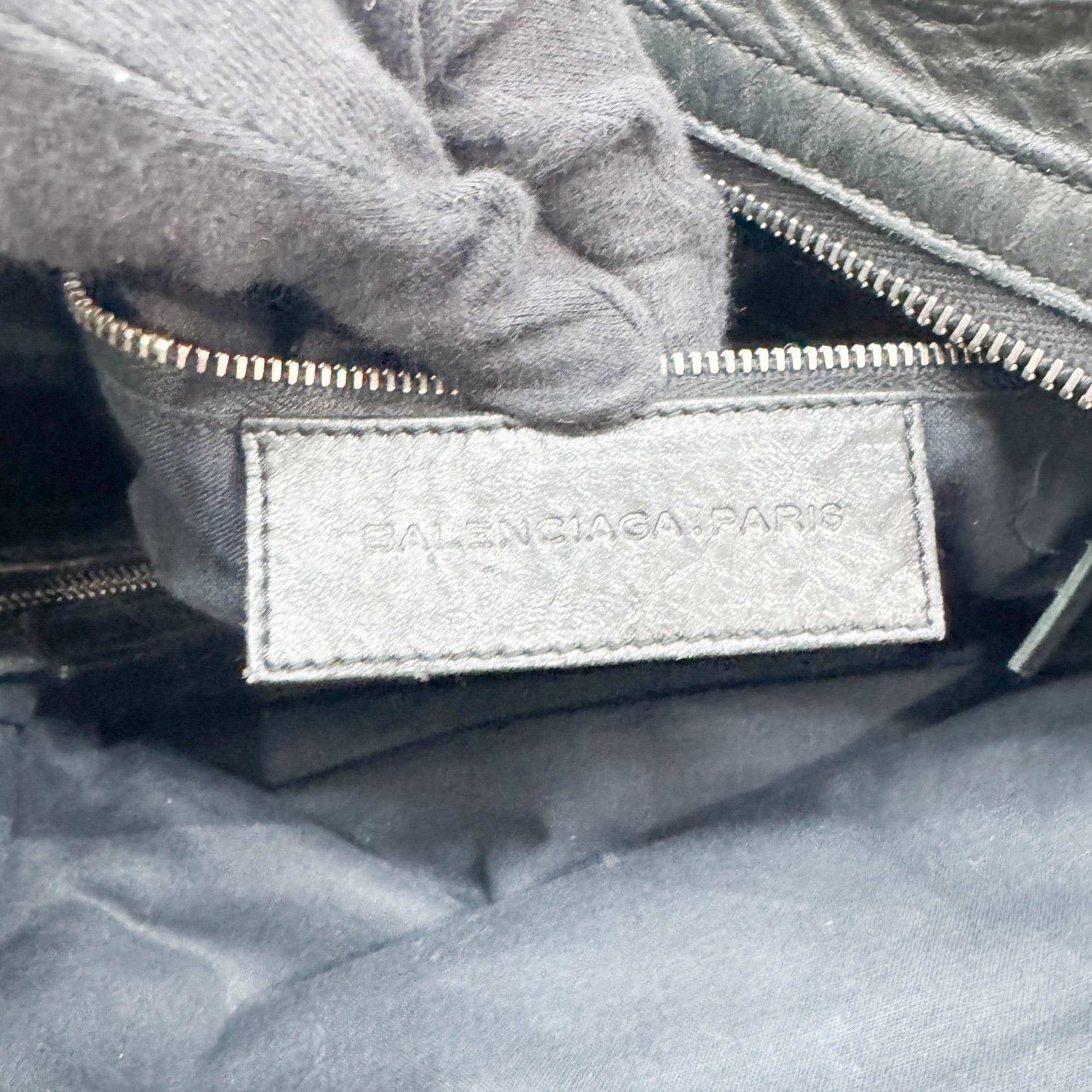 The City Black Pony Hair Hand Bag