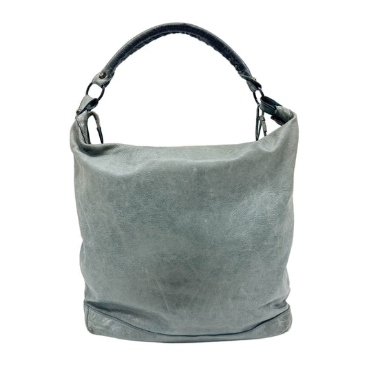 The Day Teal Leather Shoulder Bag