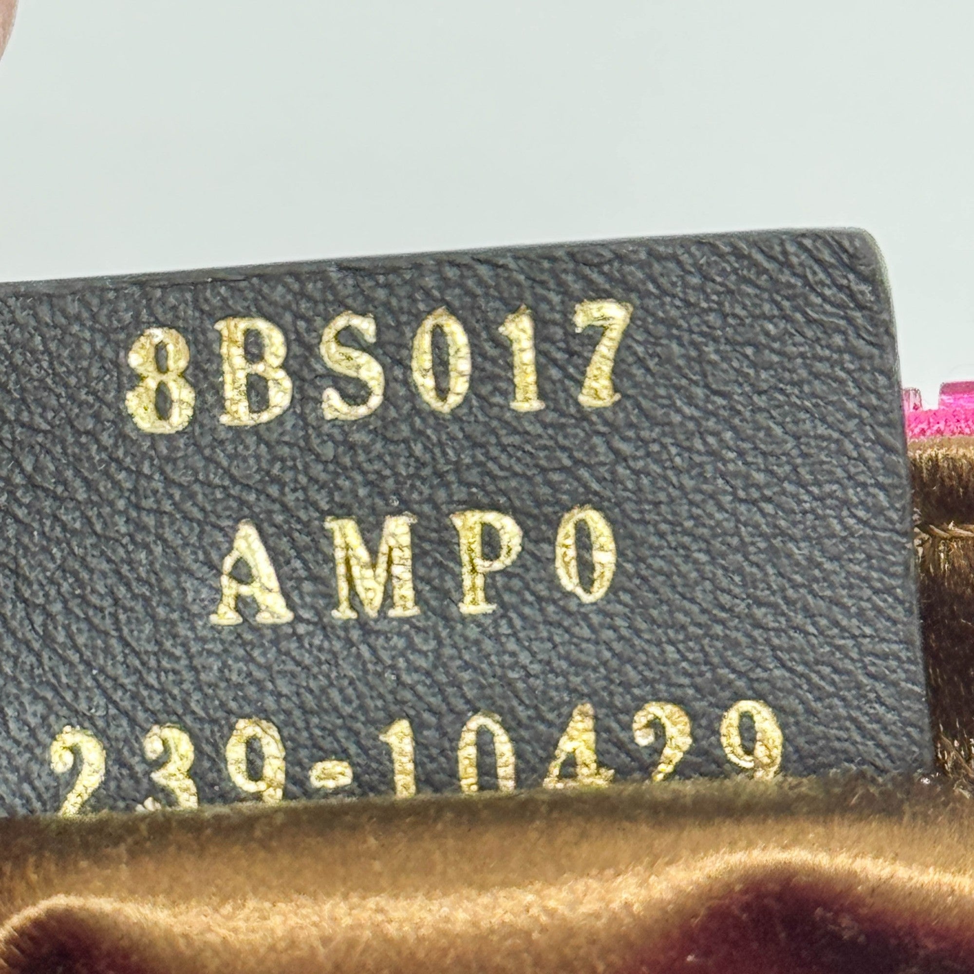 Mini Baguette Hot Pink Sequin Two Way Bag