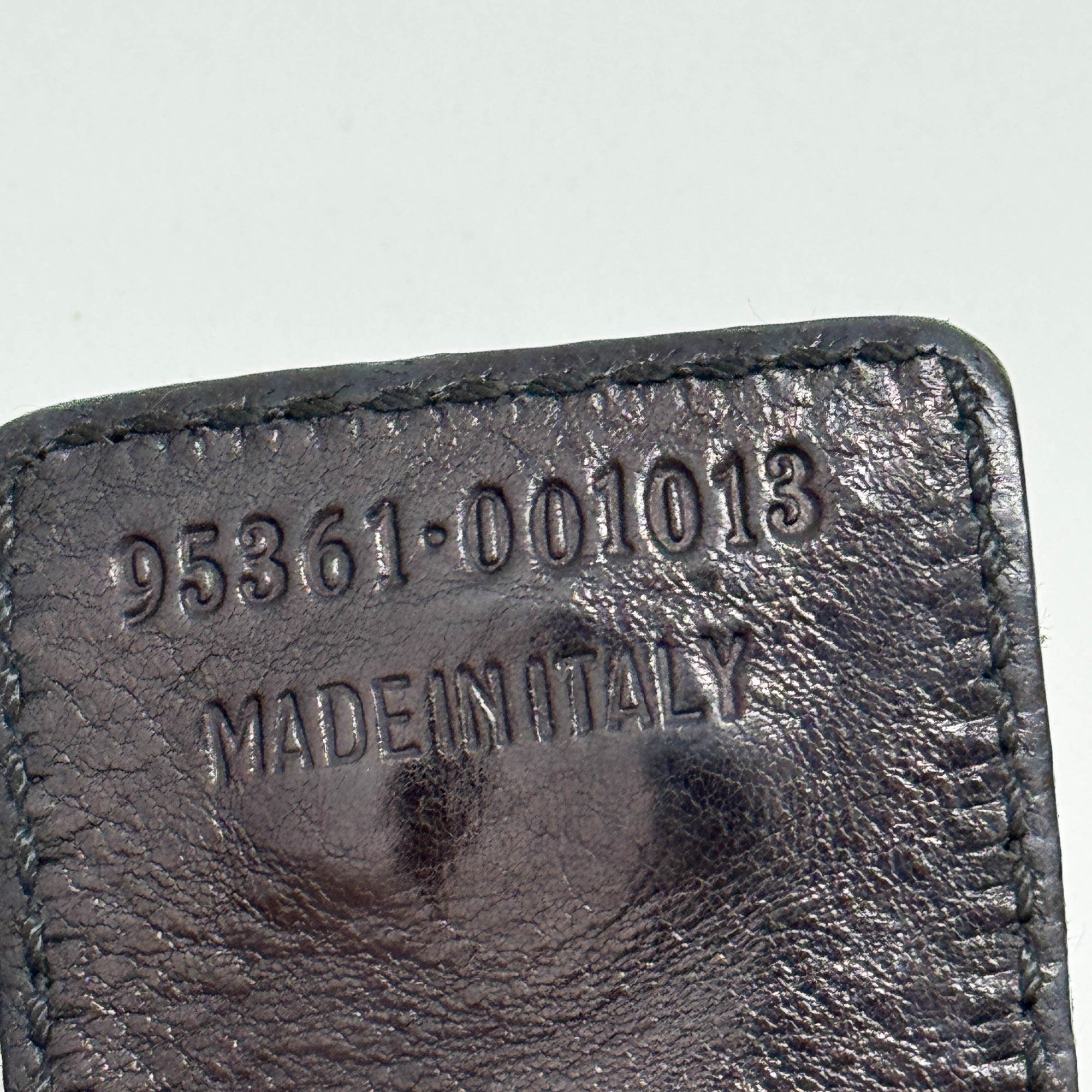 Mombasa Black Leather Shoulder Bag