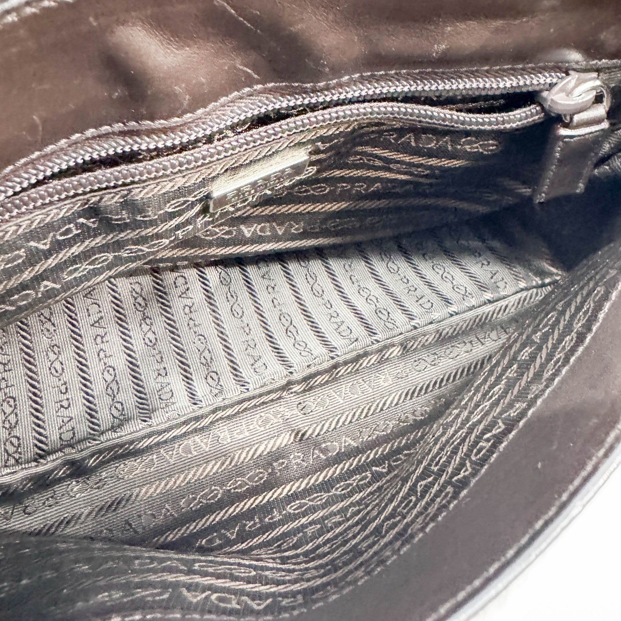 Harako Brown & White Zebra Print Pony Hair Shoulder Bag