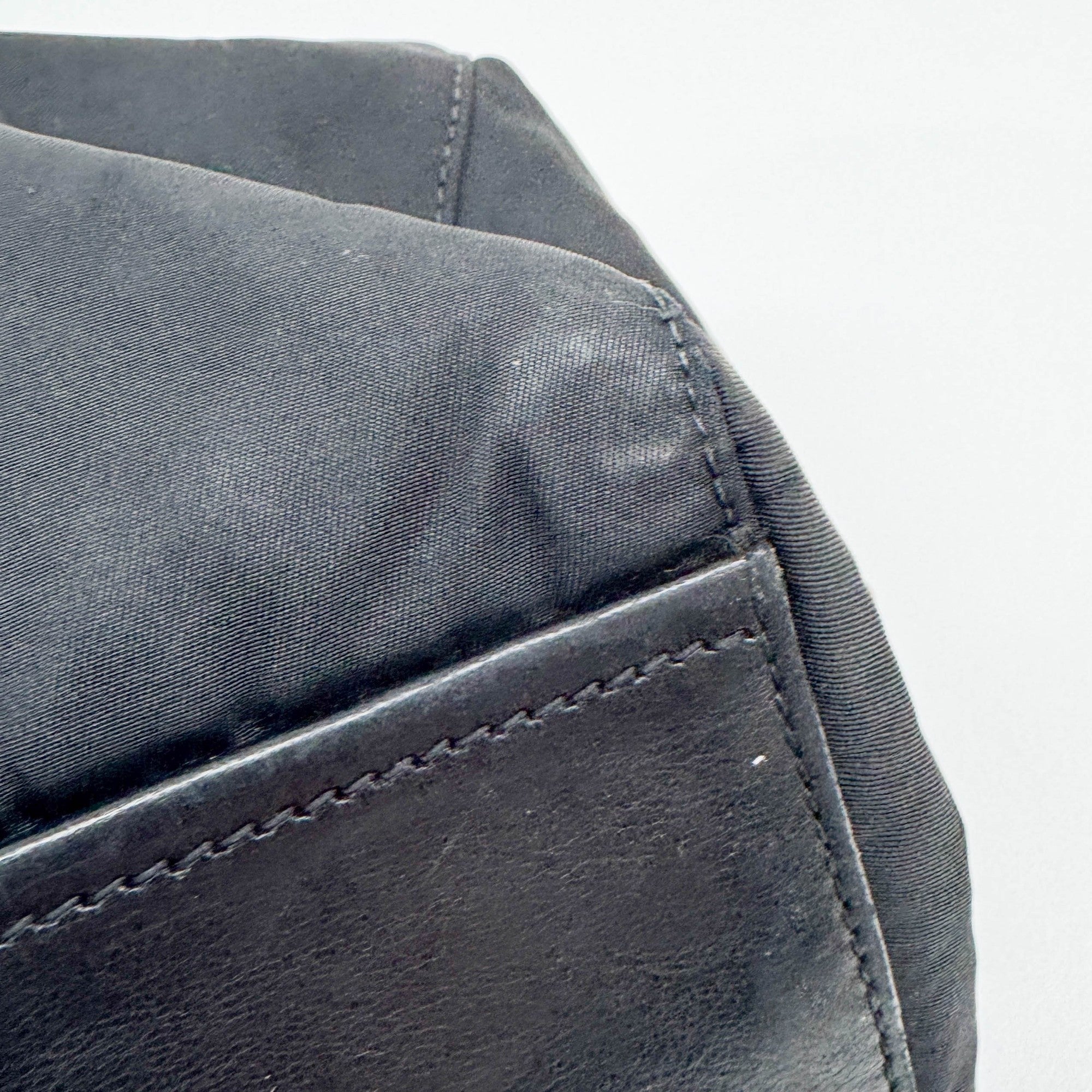 Black Nylon Shoulder Bag