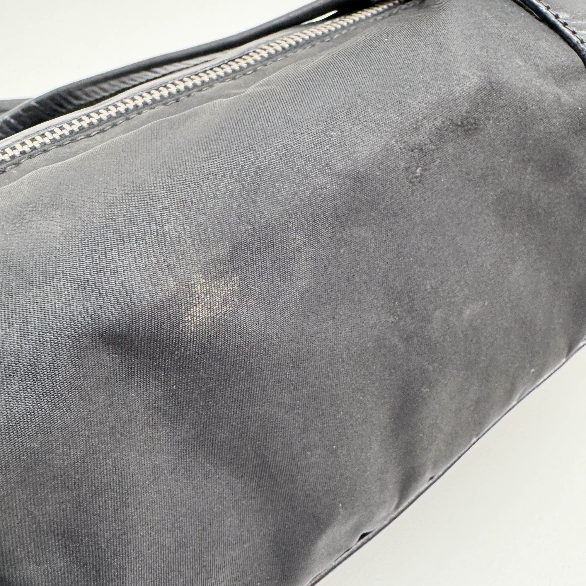 Black Nylon Shoulder Bag